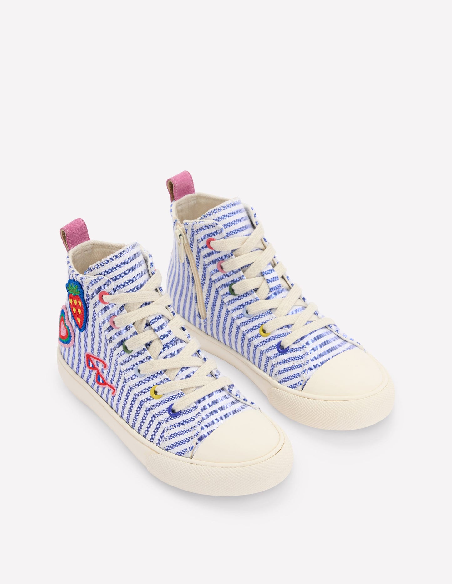 Canvas High Tops-Patches