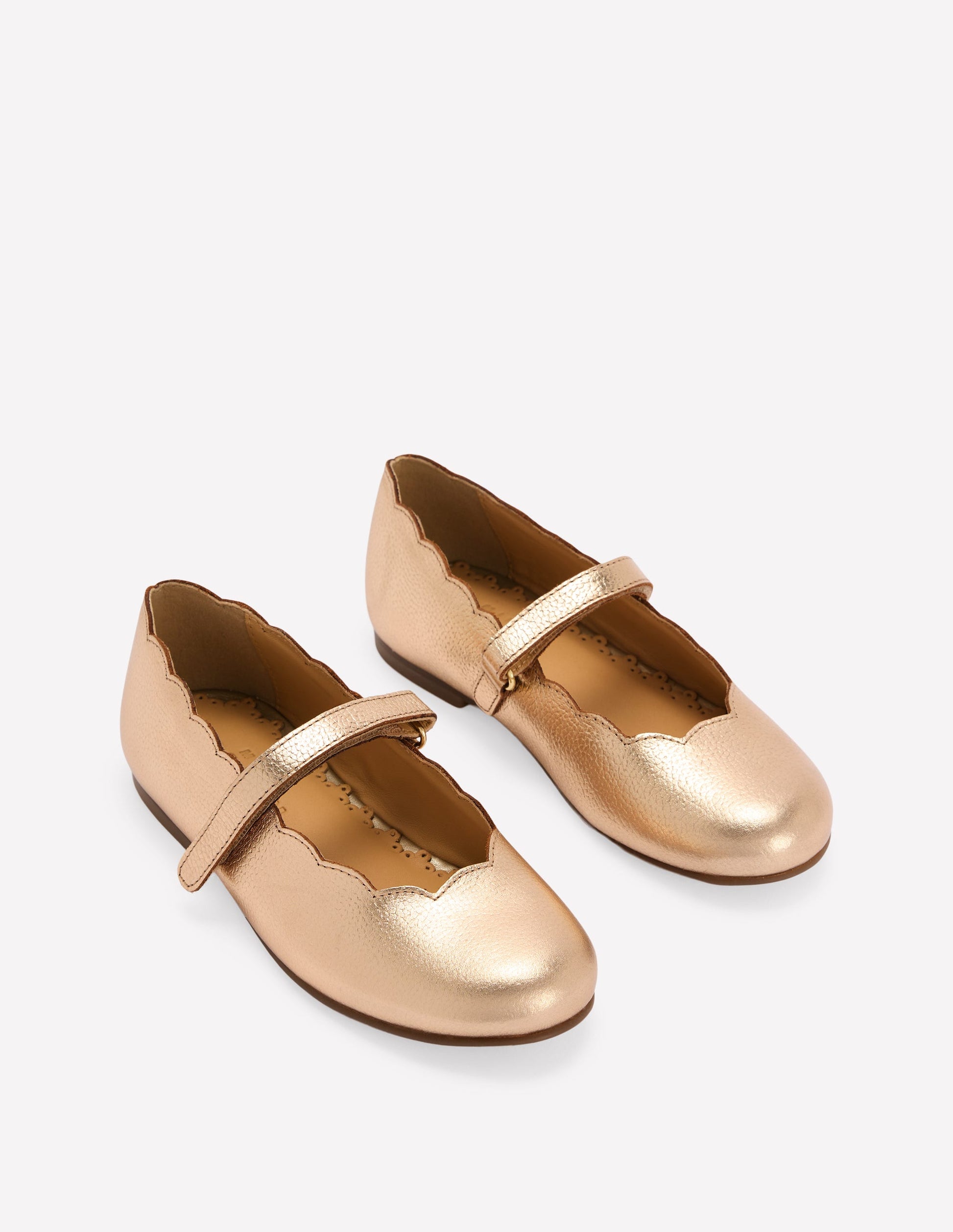 Scallop Mary Janes-Gold-2