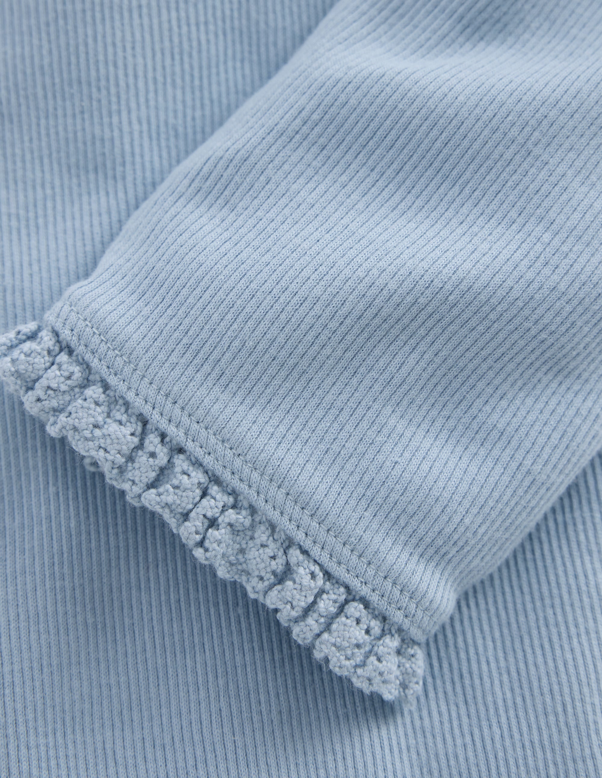 Ribbed Leggings-Glacier Blue - Image 3