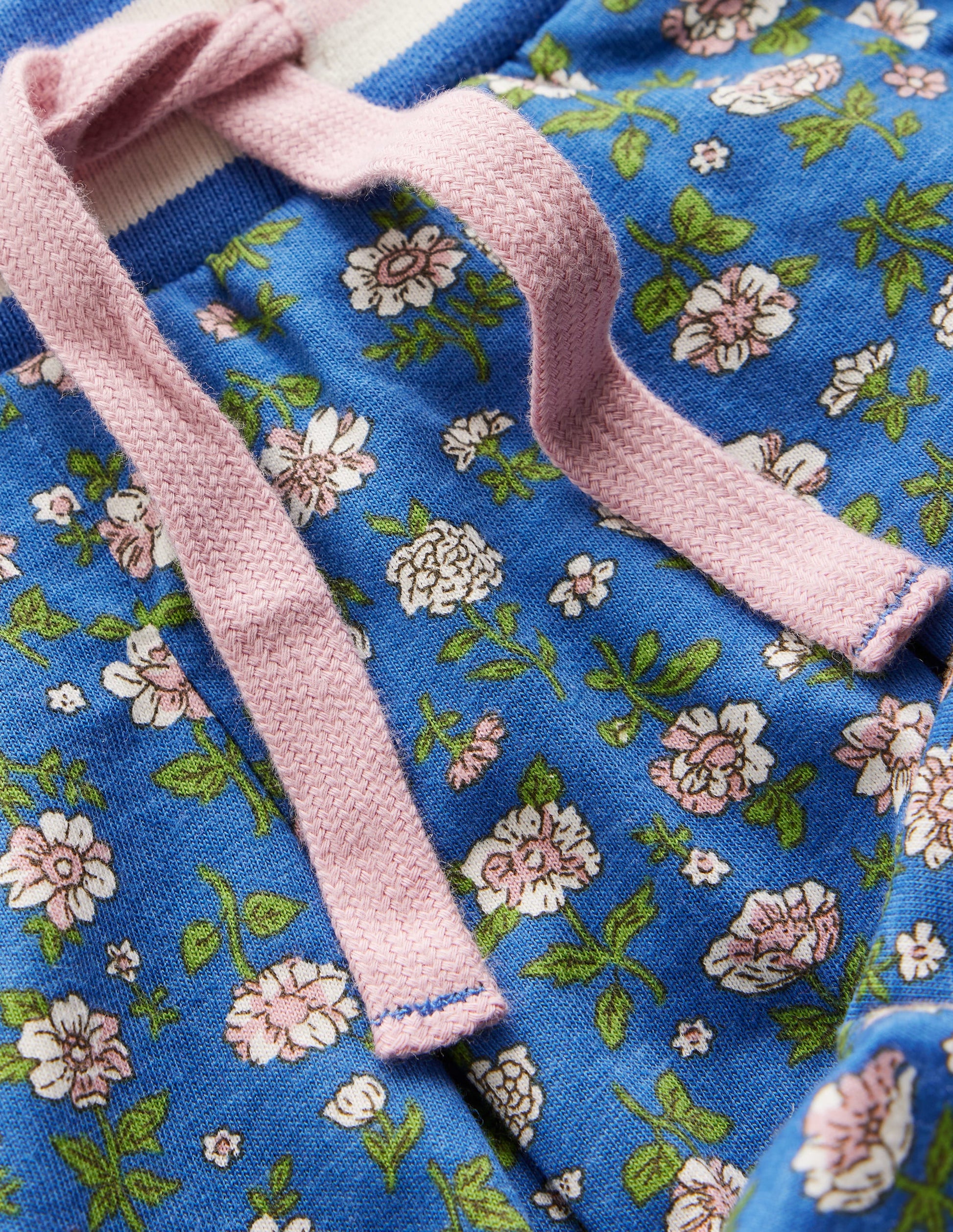 Pleated Jersey Skort-Bluejay Garden Flower-3