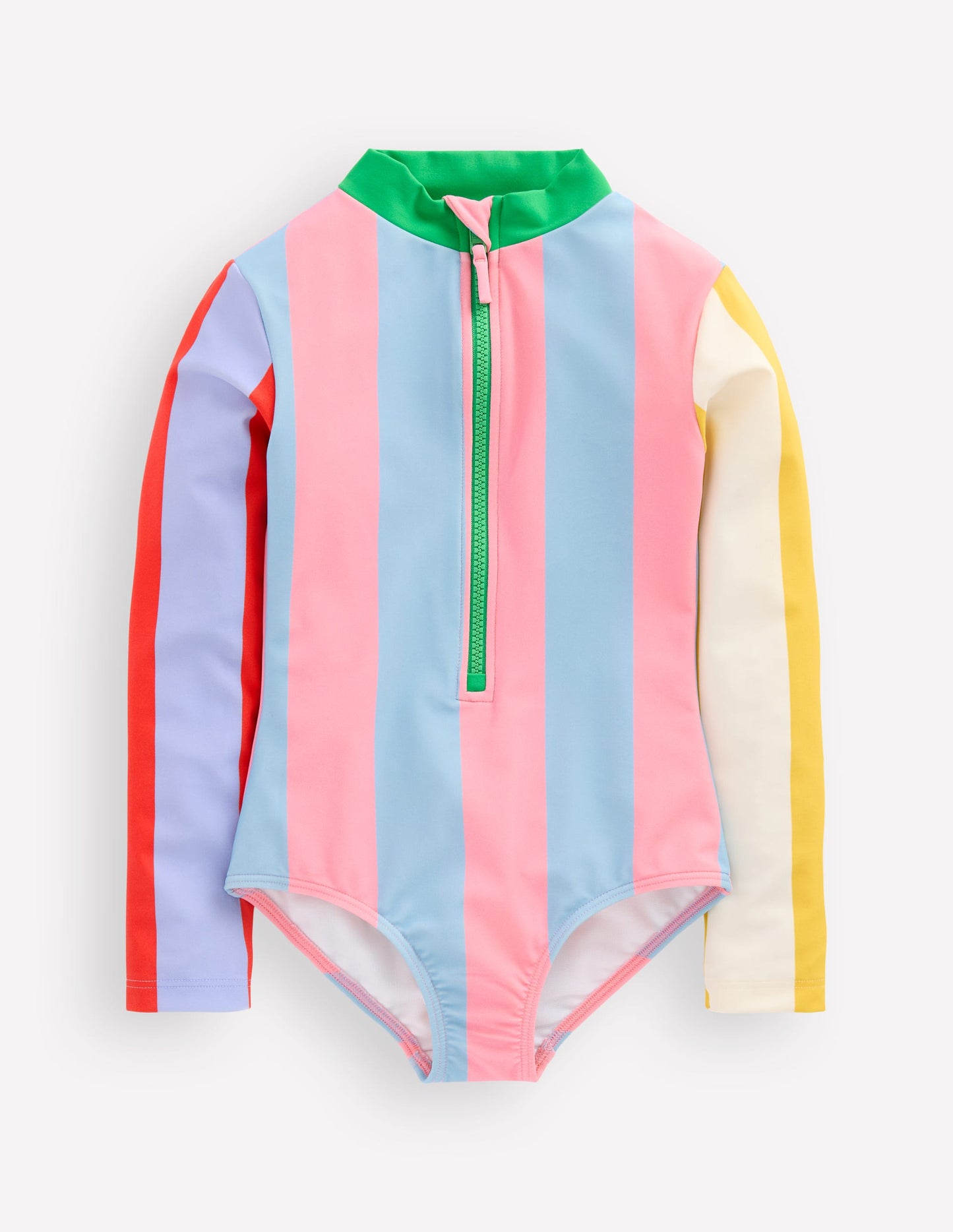 Long-Sleeved Swimsuit-Hotpotch Stripe
