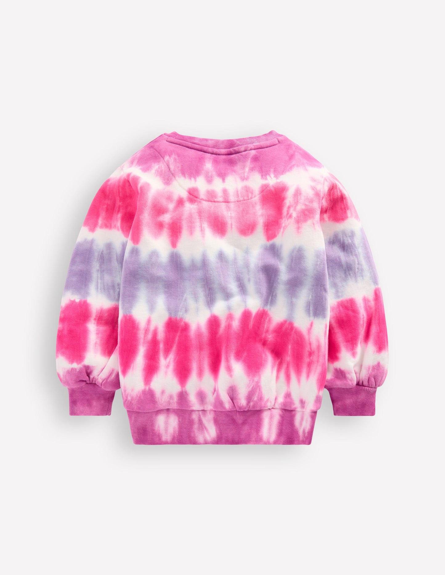 Printed Sweatshirt-Pink Tie Dye