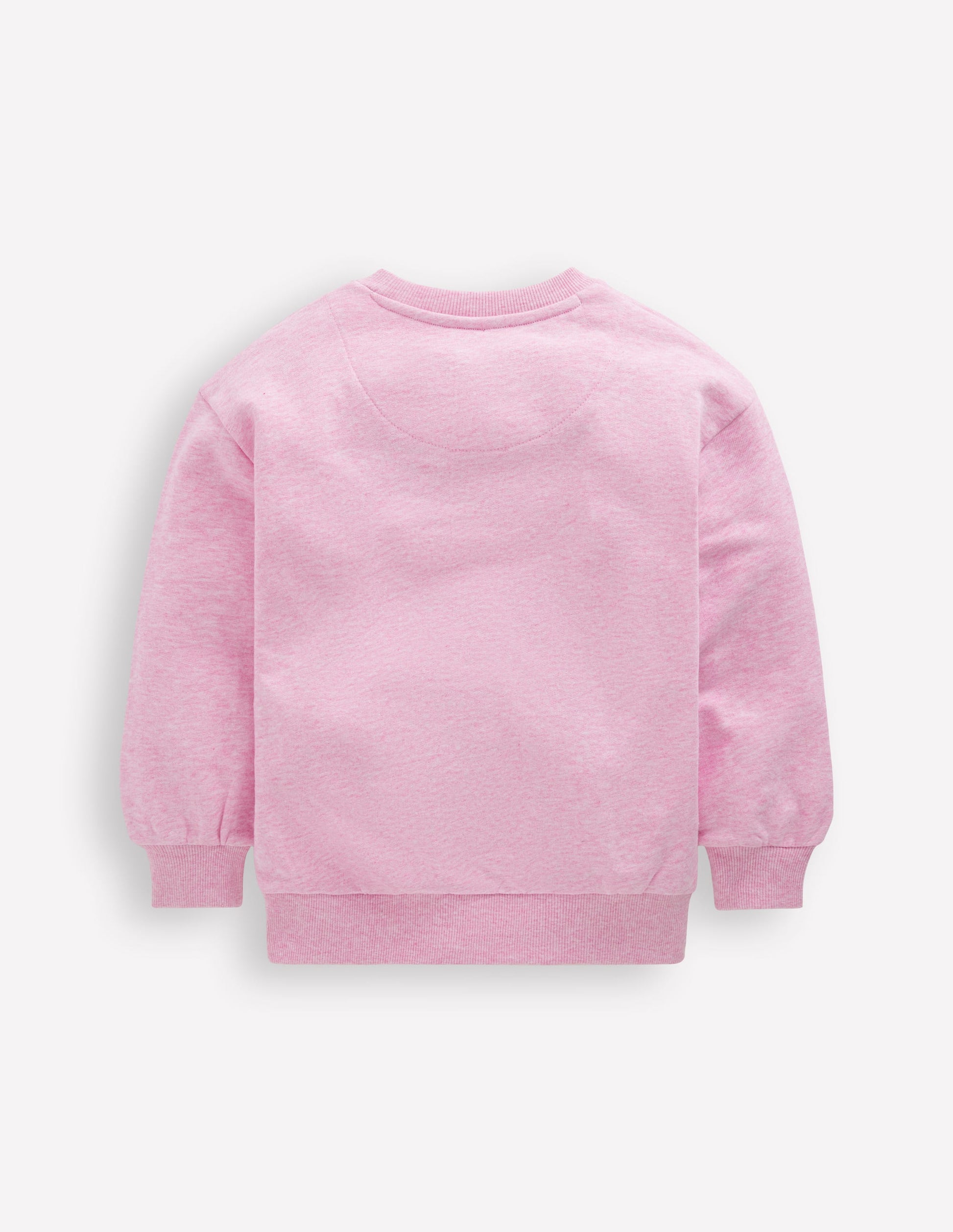 Bobbie Appliqué Sweatshirt-Pink Marl Love-2