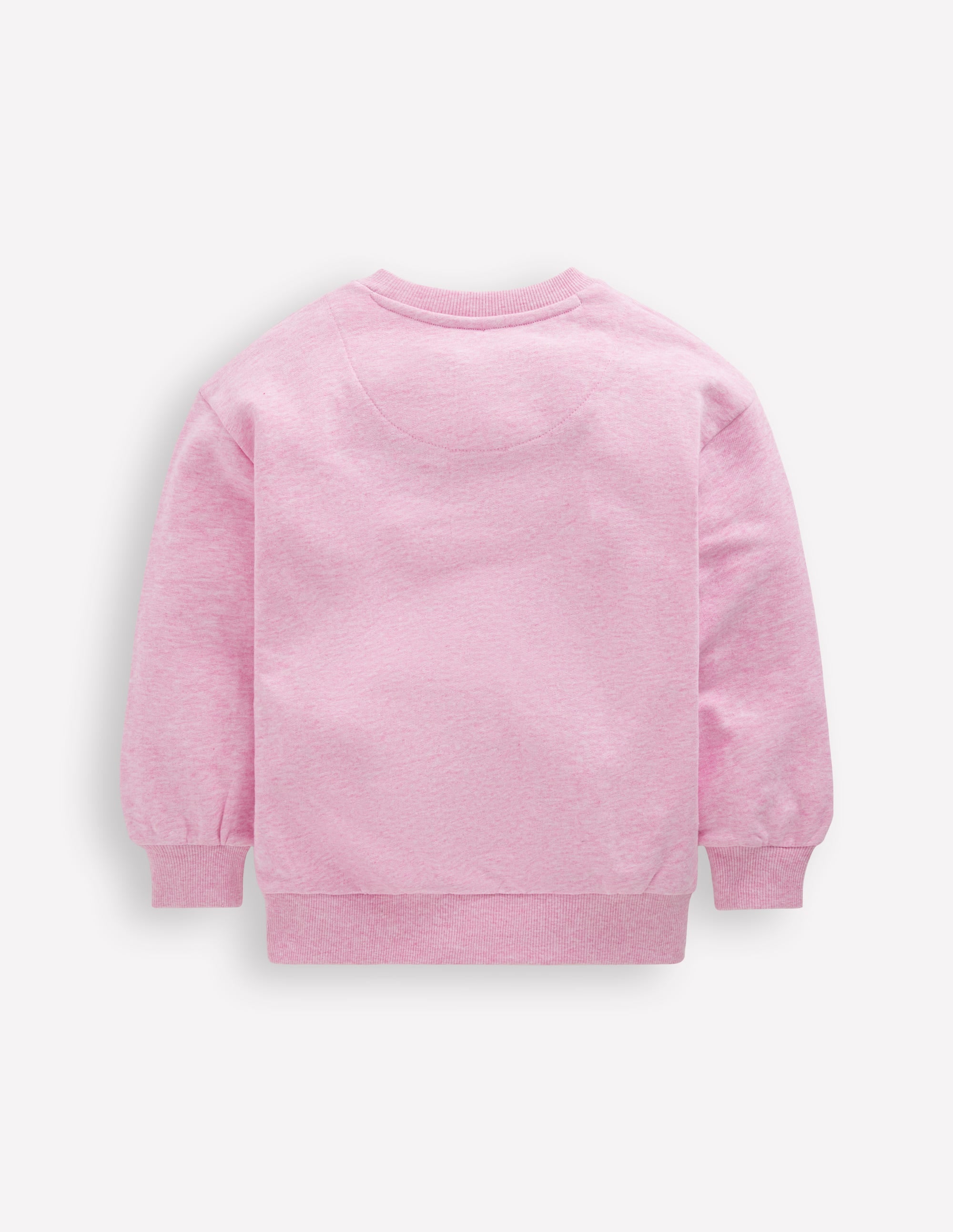 Bobbie Appliqué Sweatshirt-Pink Marl Love - Image 2
