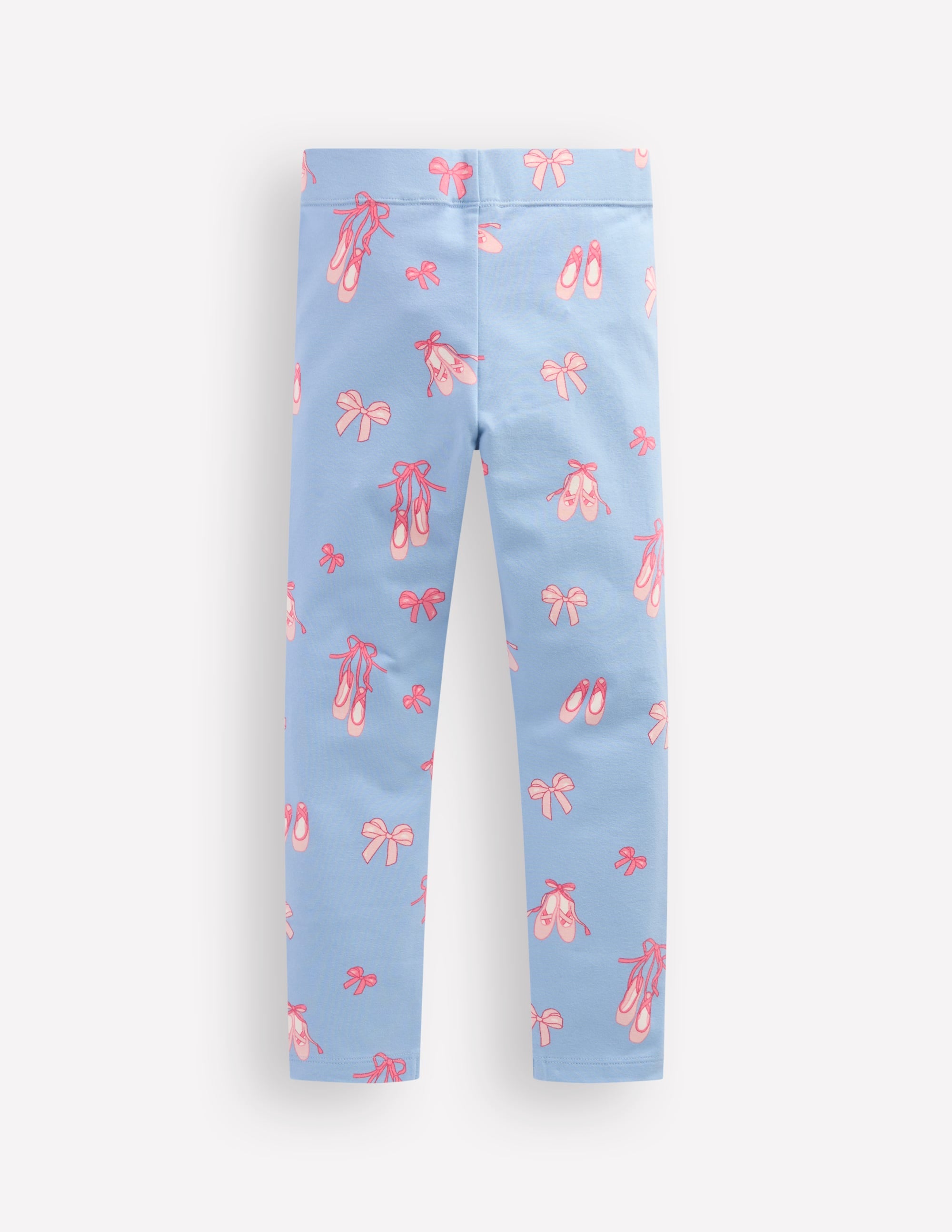 Fun Leggings-Pale Blue Ballet Shoes - Image 2