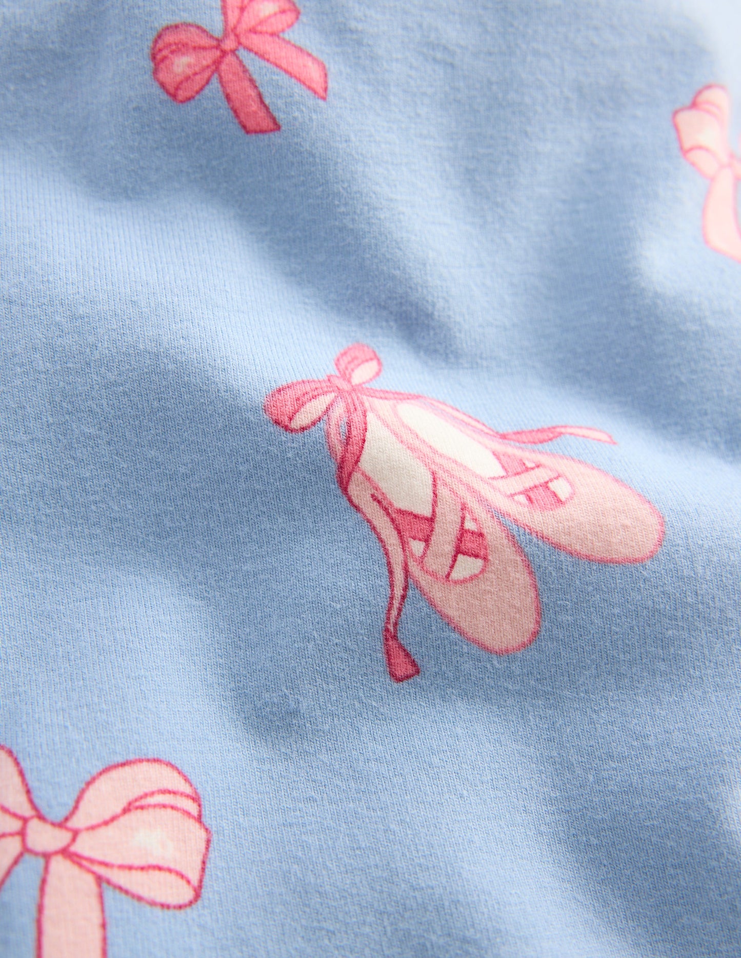 Fun Leggings-Pale Blue Ballet Shoes