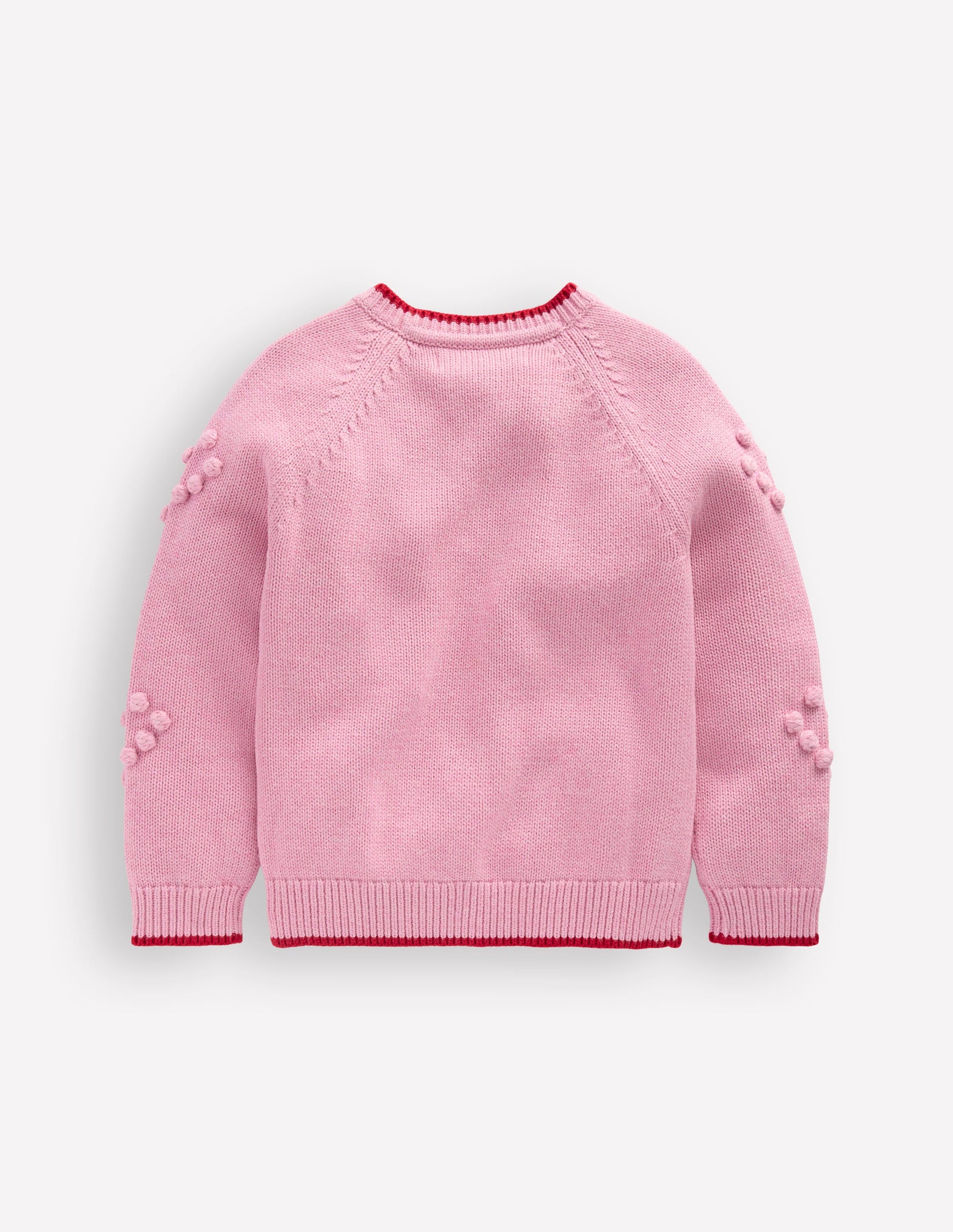 Pretty Bobble Cardigan-Formica Pink-3