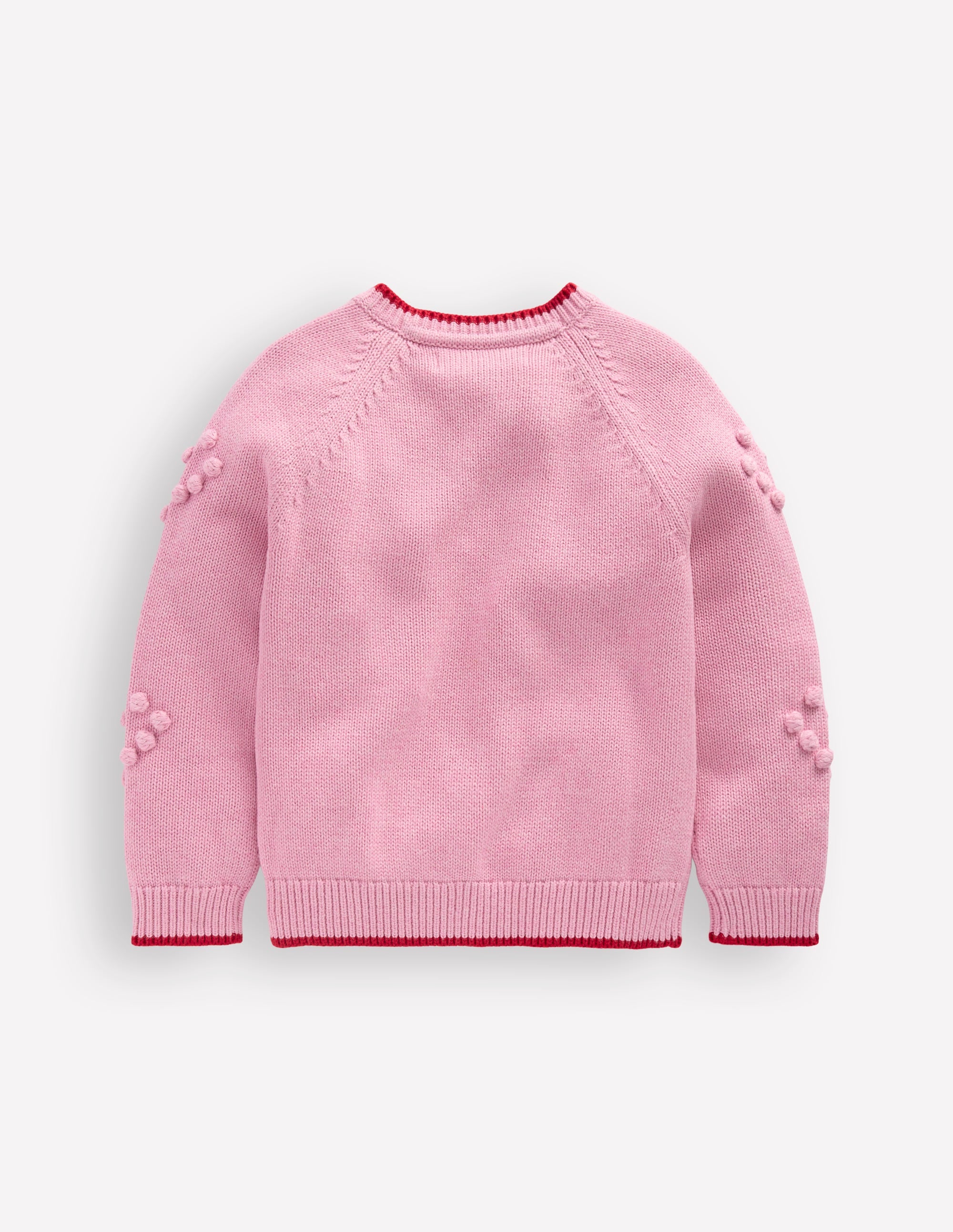 Pretty Bobble Cardigan-Formica Pink - Image 2