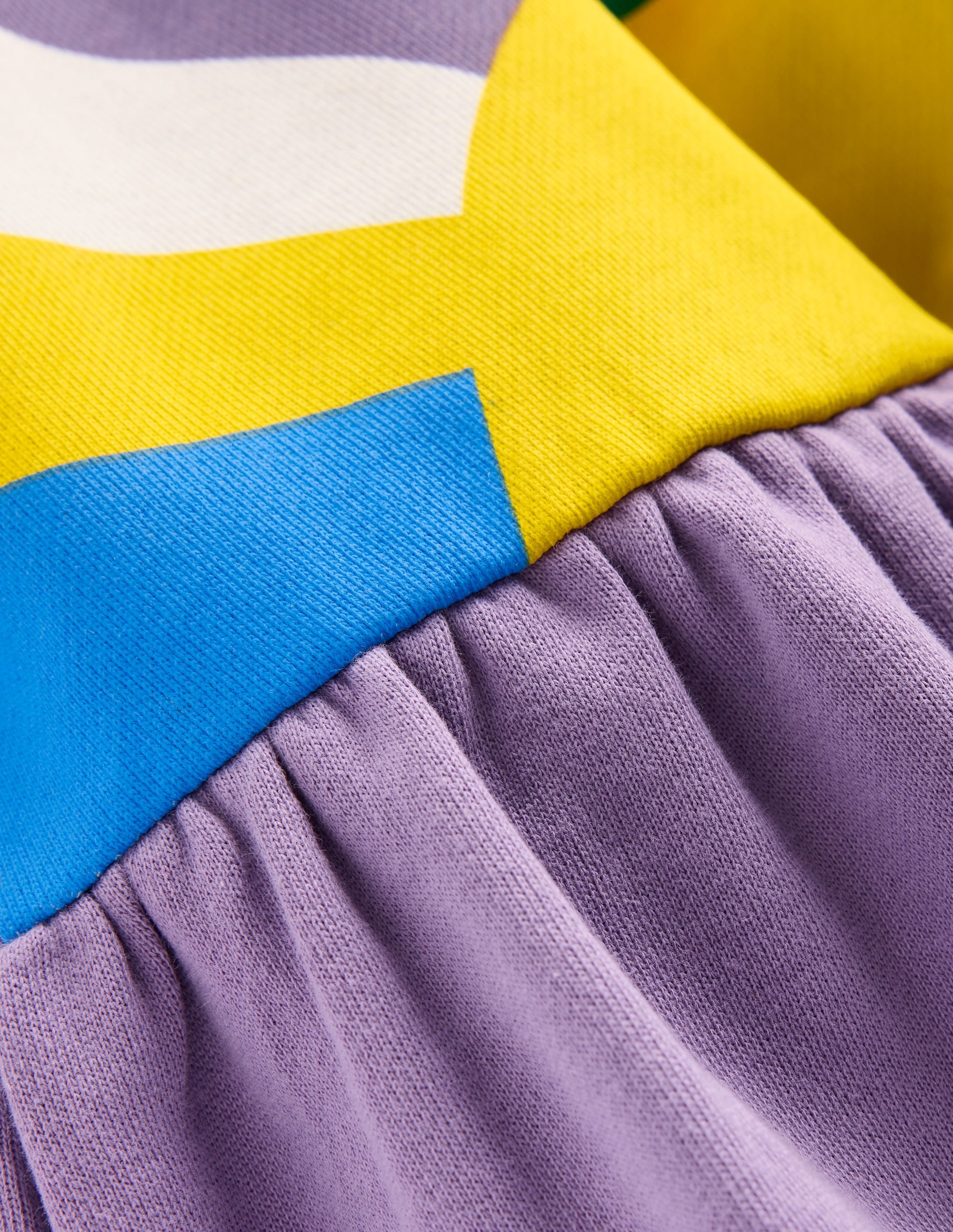 Drop Shoulder Sweat Dress-Aster Purple Sunray - Image 3