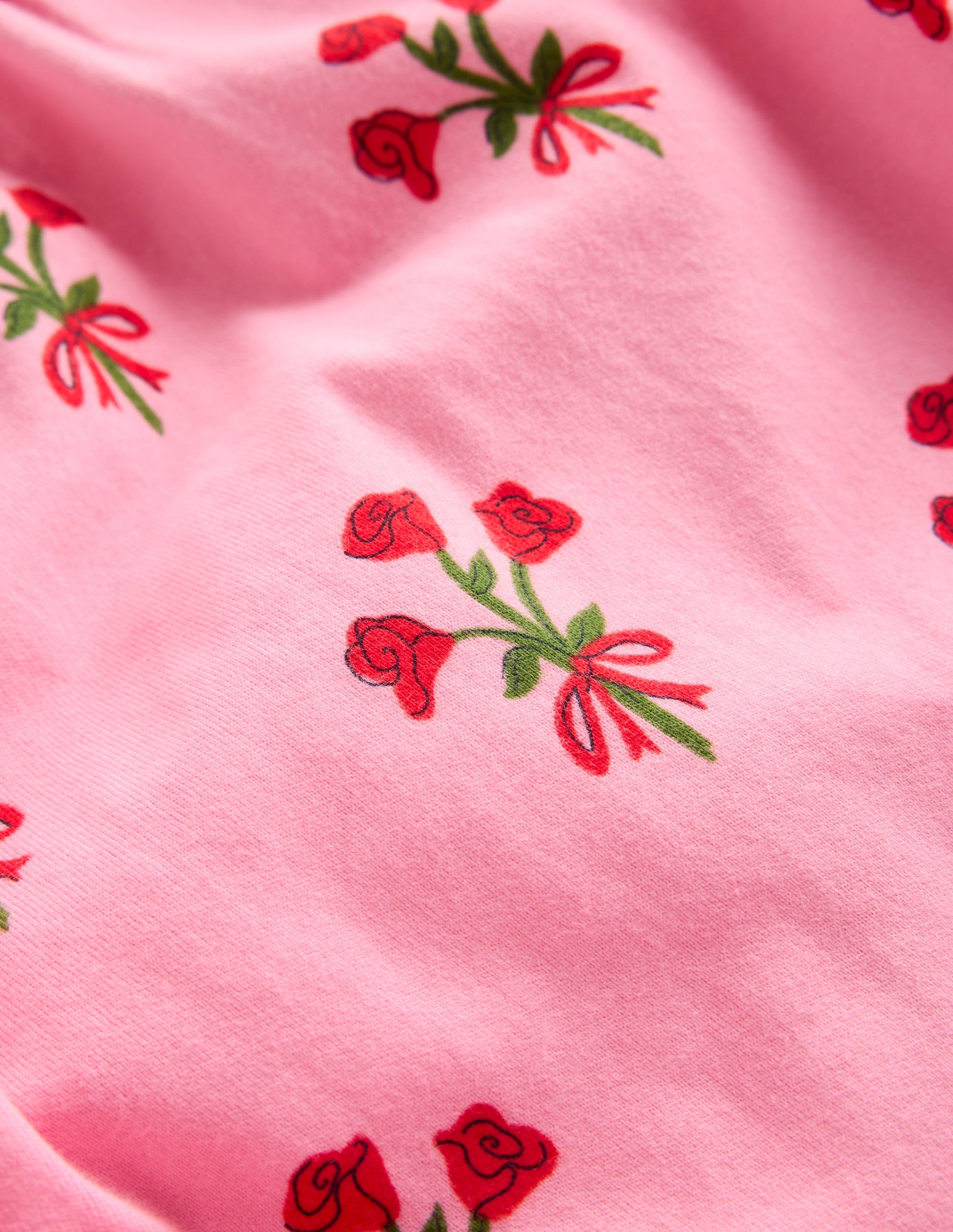 Ballerina Jersey Dress-Bubblegum Pink Posy-3