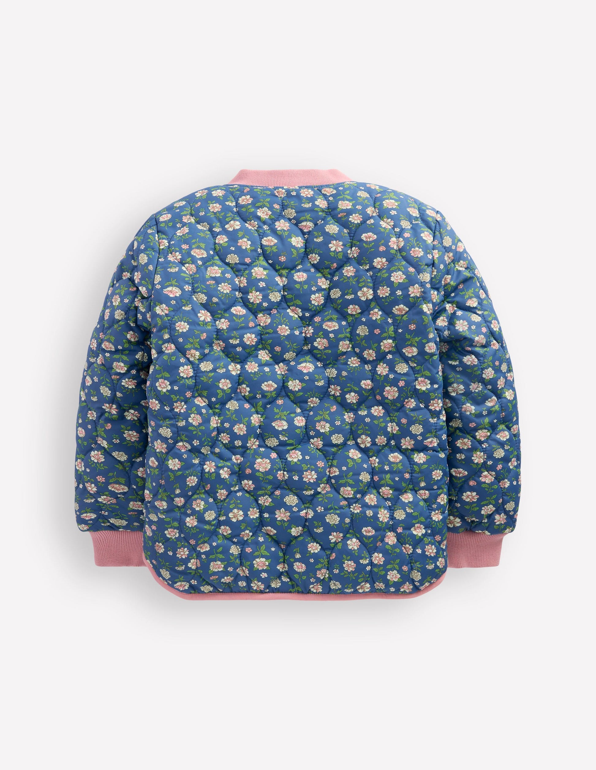 Fun Bomber Jacket-Borg Blue Floral-6
