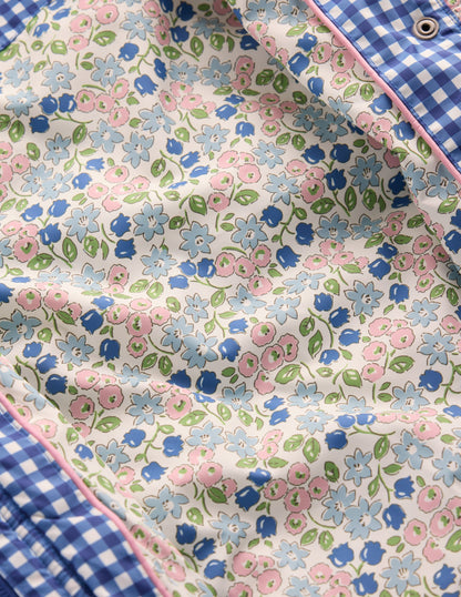 Padded Gingham Jacket-Gingham Floral Mix-9