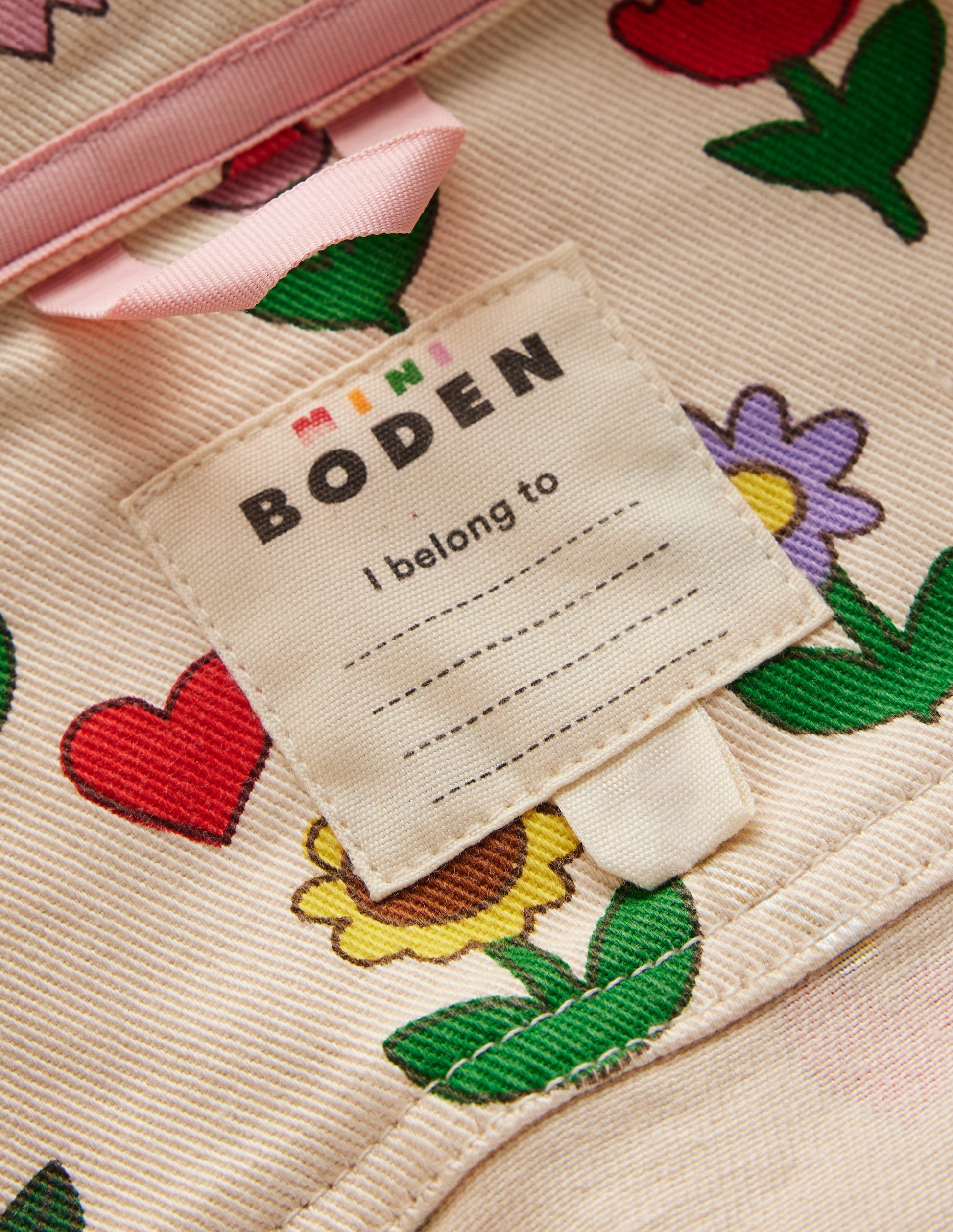 Denim Jacket-Ivory Sunflower Garden-8