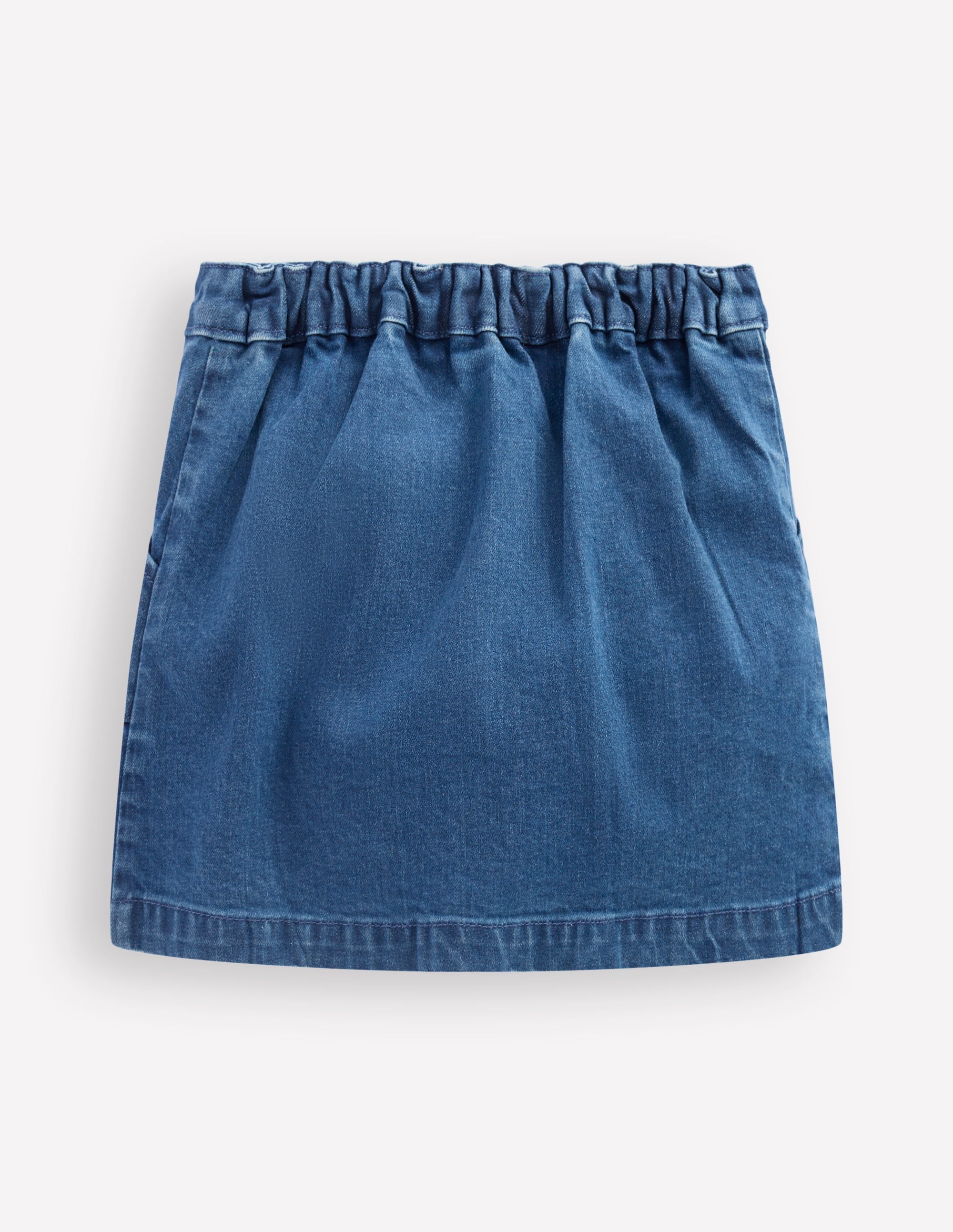 A Line Button Through Skirt-Mid Vintage Shapes - Image 5