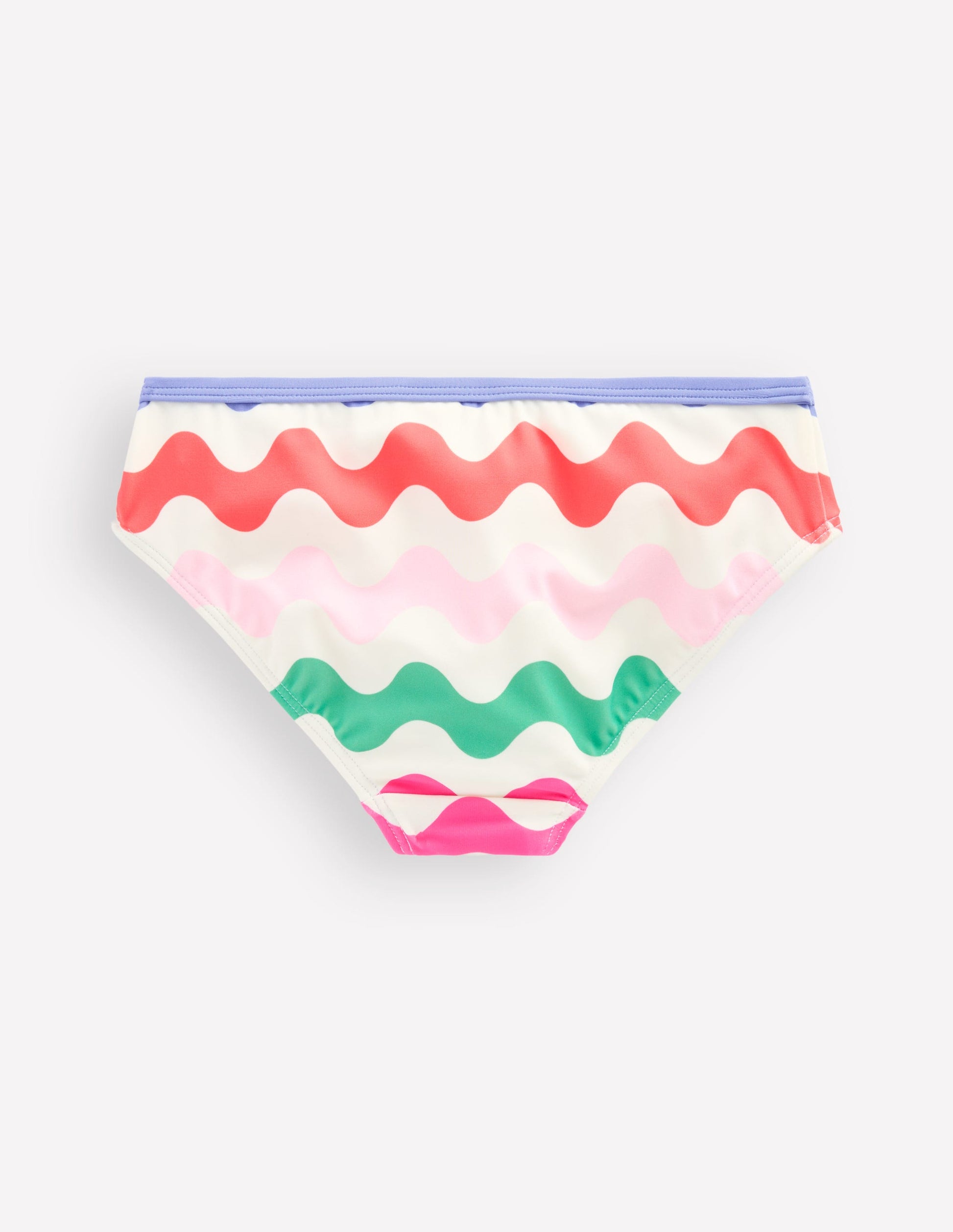 Patterned Bikini Bottoms-Multi Wave-2