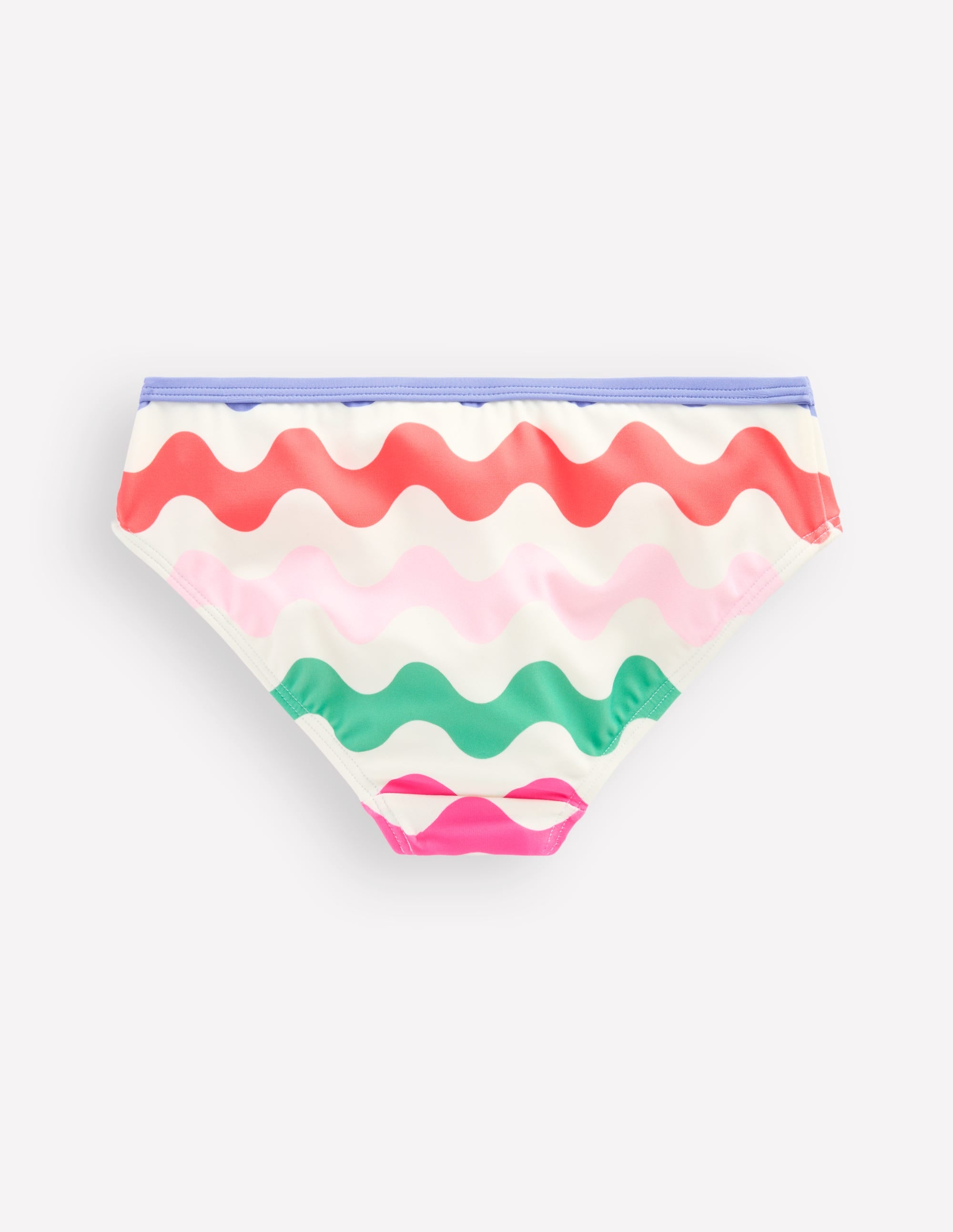 Patterned Bikini Bottoms-Multi Wave - Image 2