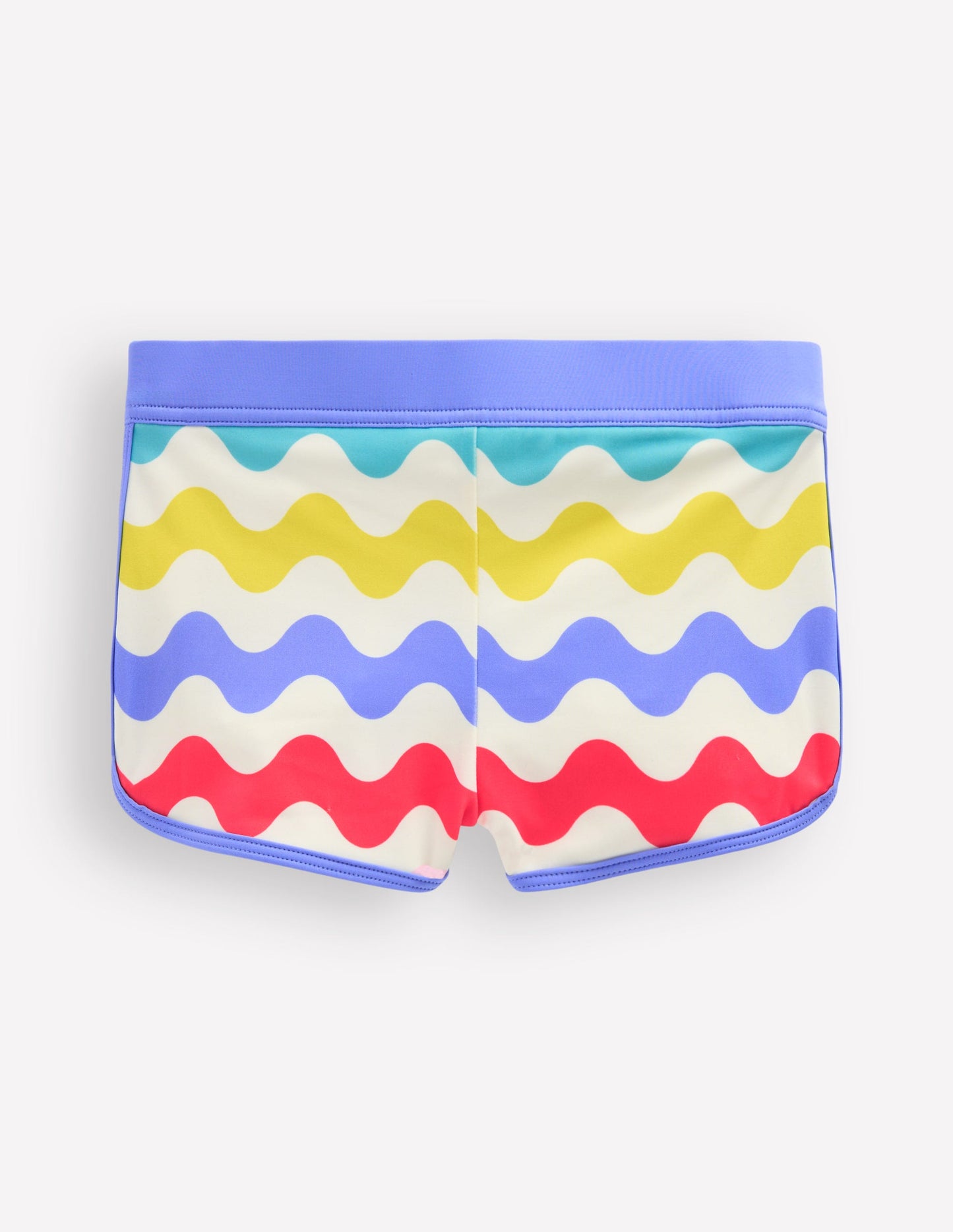 Patterned Swim Shorts-Multi Wave
