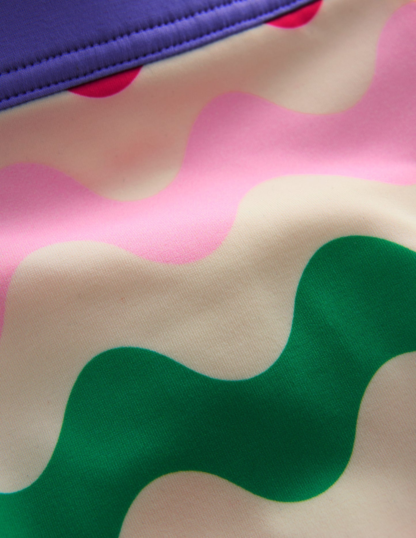 Patterned Swim Shorts-Multi Wave