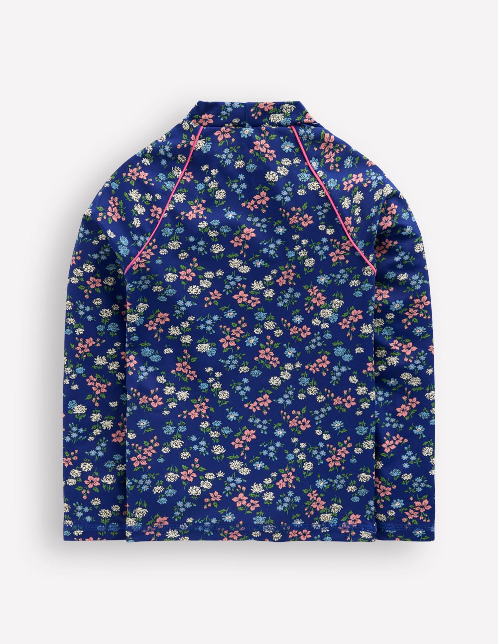Sunsafe Patterned Rash Vest-Sapphire Blue Meadow Floral - Image 2