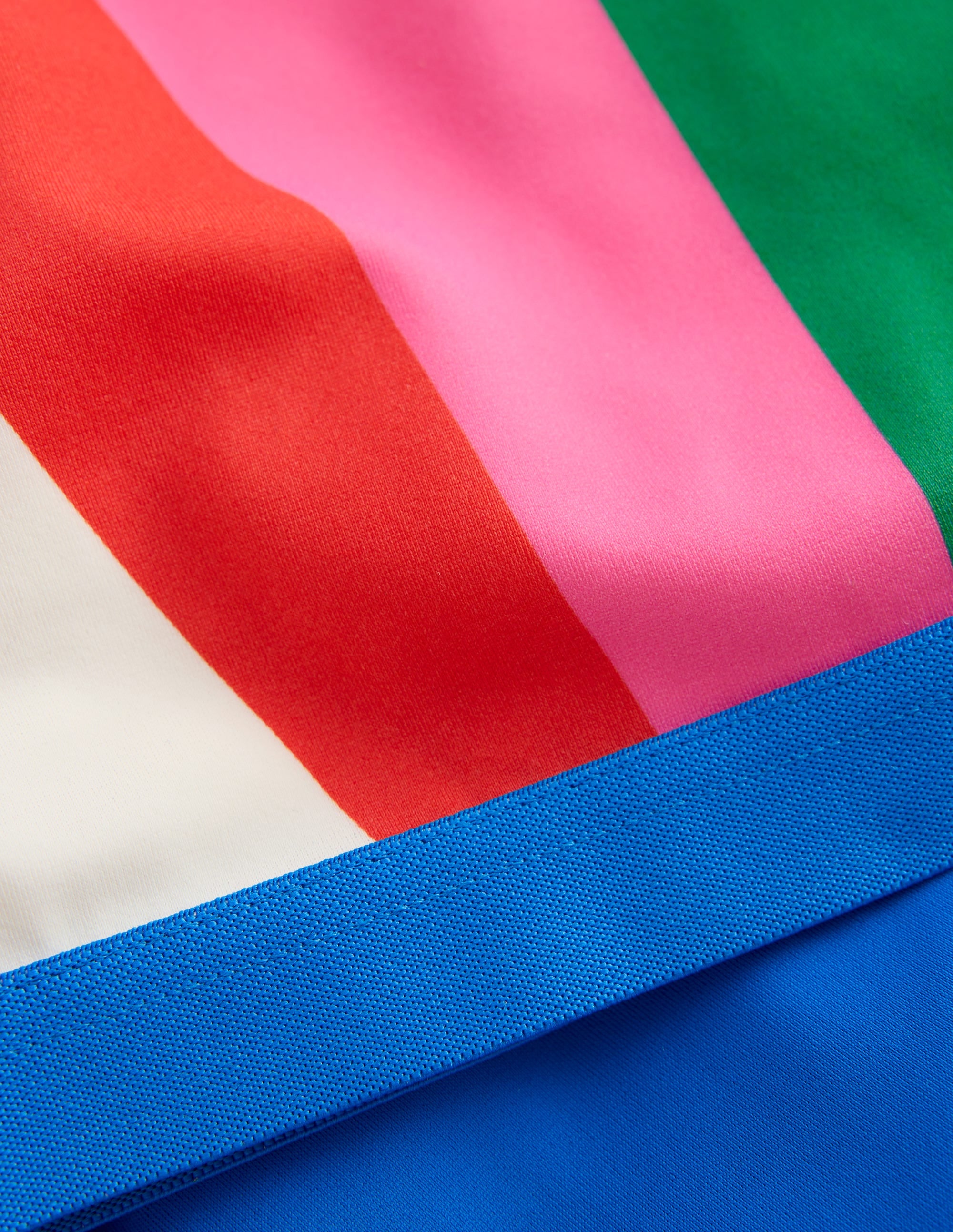 Cropped Rash Vest Set-Rainbow Sunray - Image 3