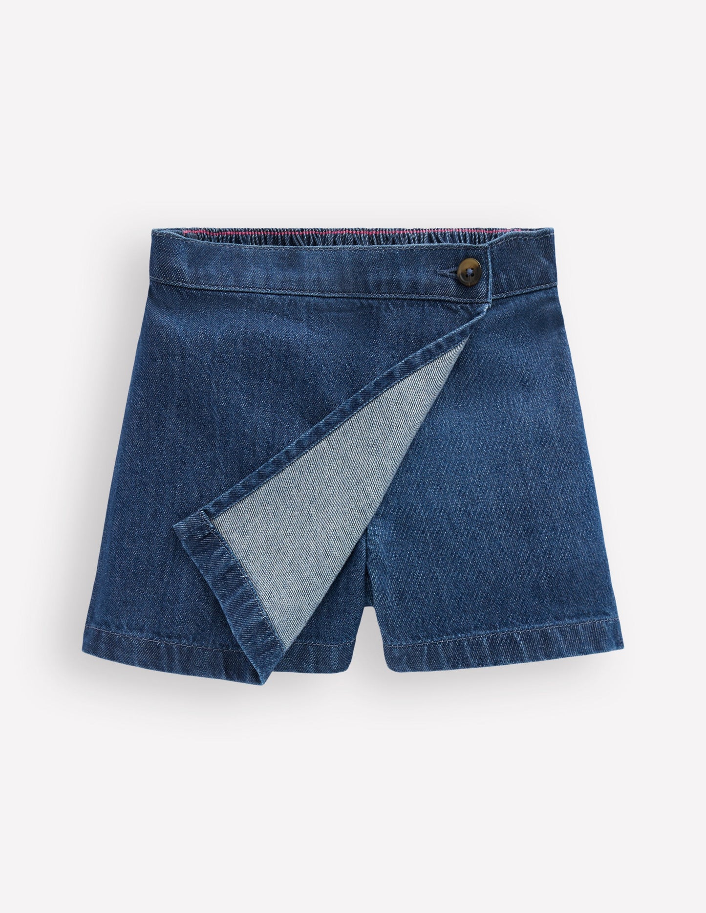 Wrap Woven Skort-Mid Vintage