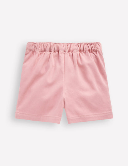 Wrap Woven Skort-Pink-4