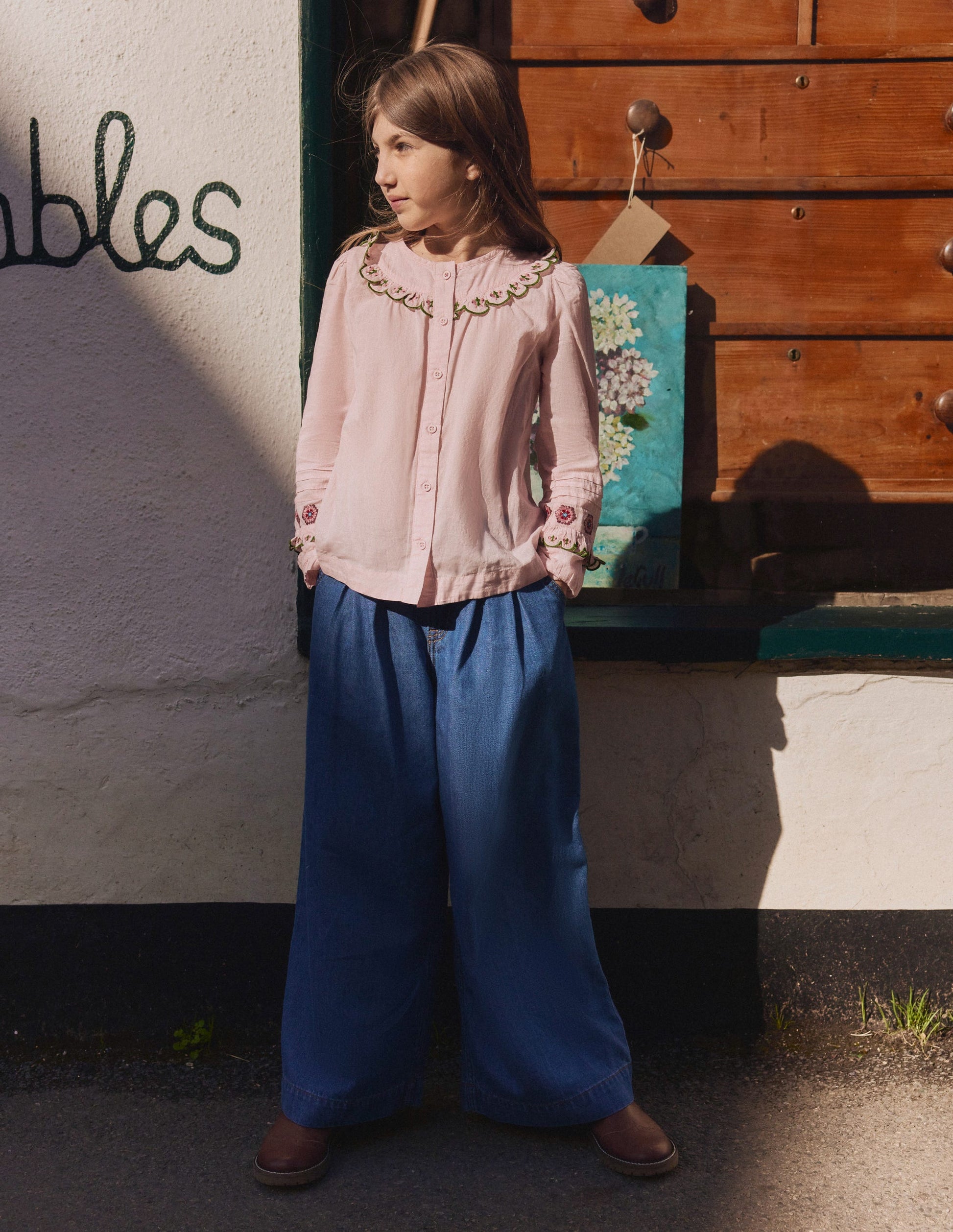 Pleated Culotte-Mid Vintage-1