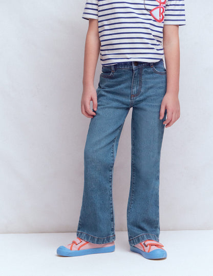 Kick Flare Jean-Mid Vintage-3