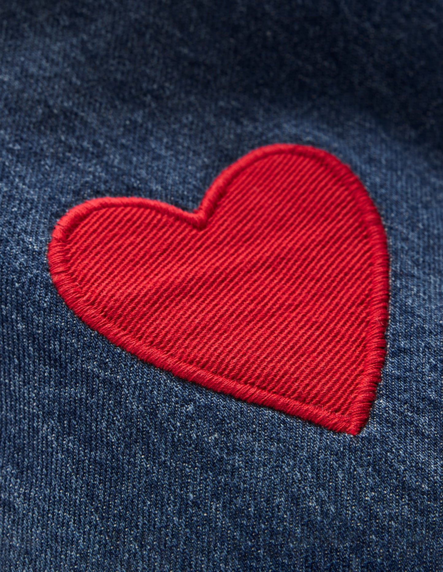 Relaxed Jean-Mid Vintage Applique