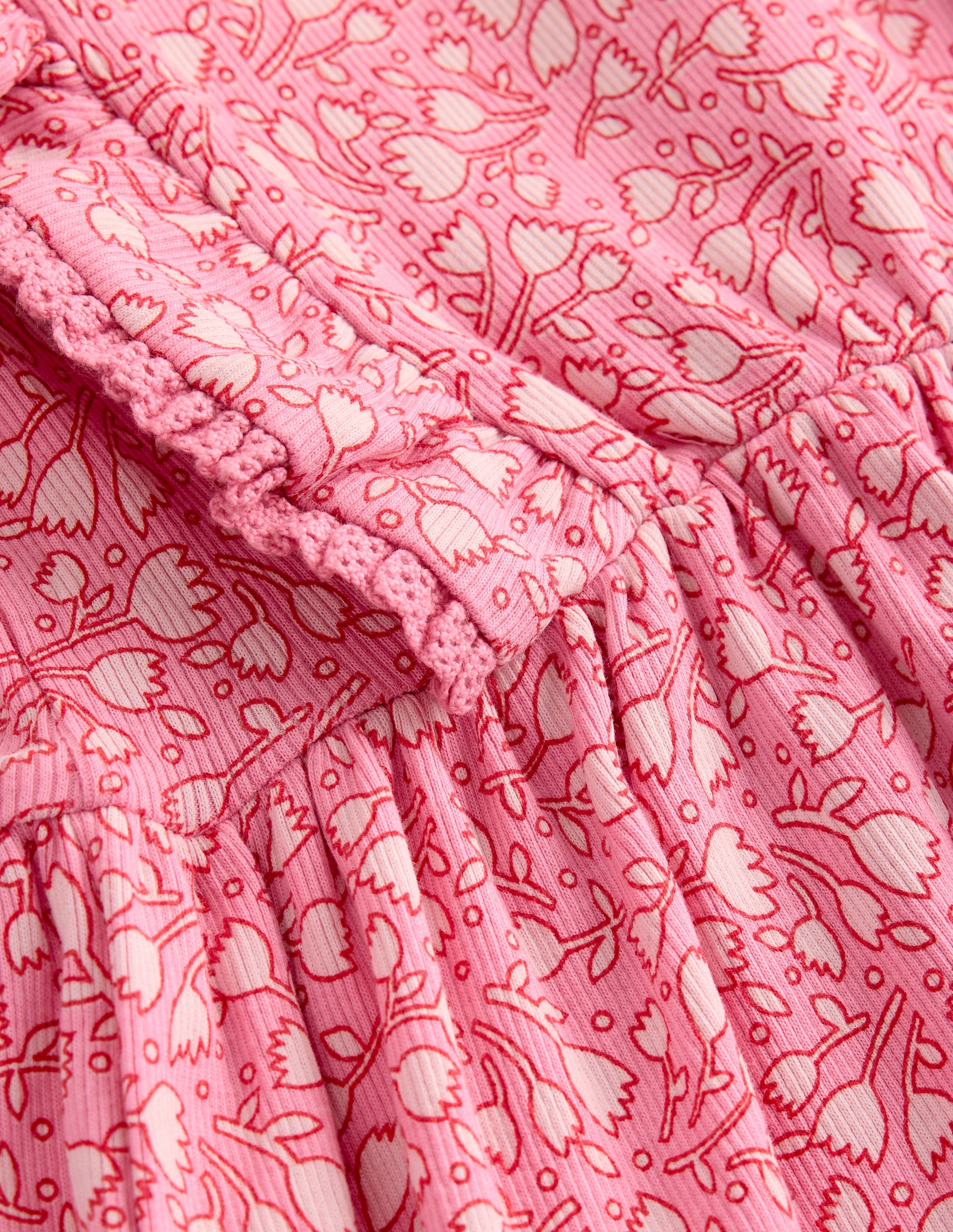 Ribbed Tunic Set-Sea Pink Tiny Tulip-3