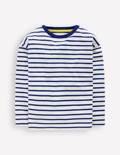 Relaxed Breton-Ivory/College Navy-1