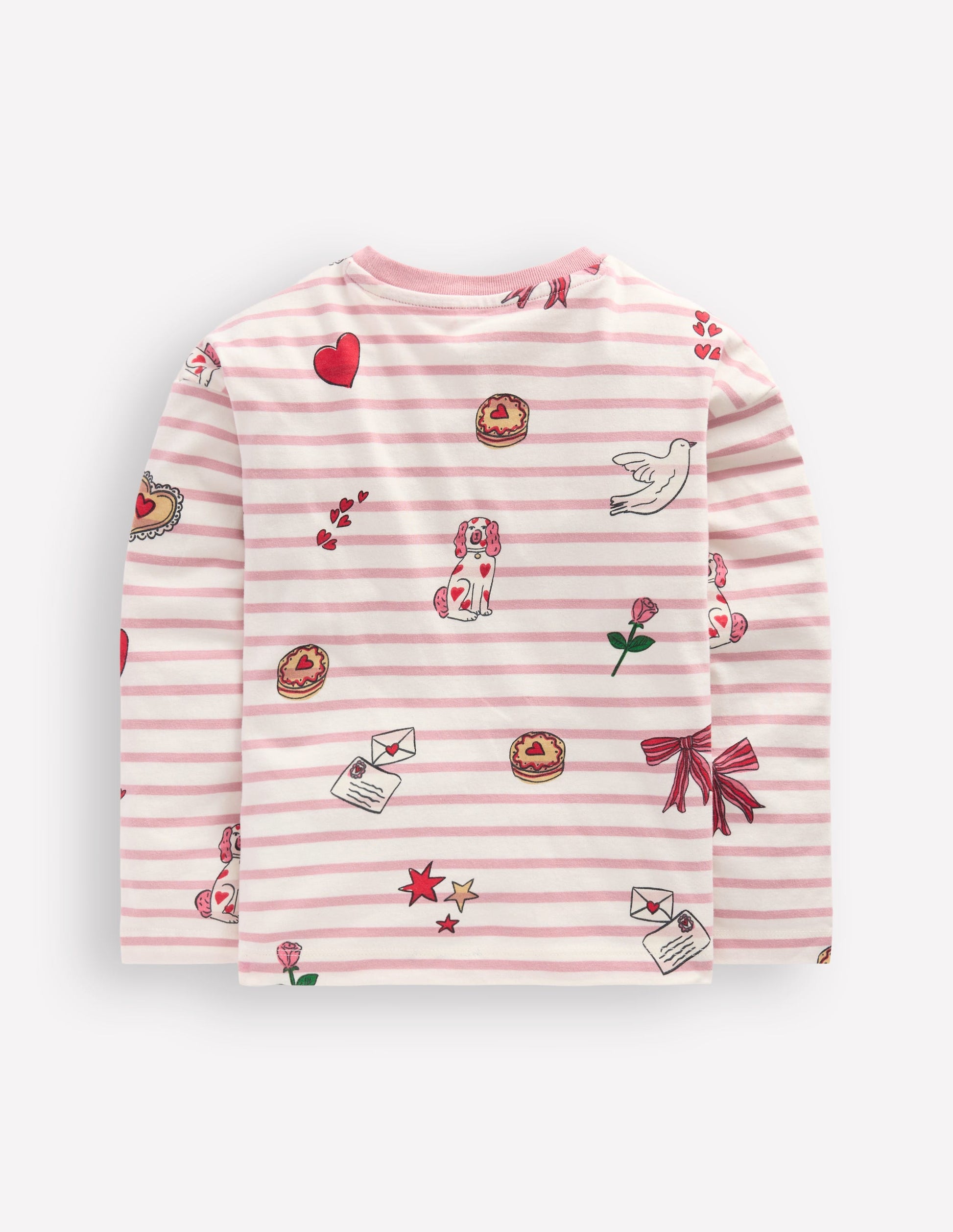 Relaxed Breton-Pink Valentine Stripe-2