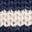 Crew Neck Knitted Jacket-College Navy/Soft Ivory Stripe