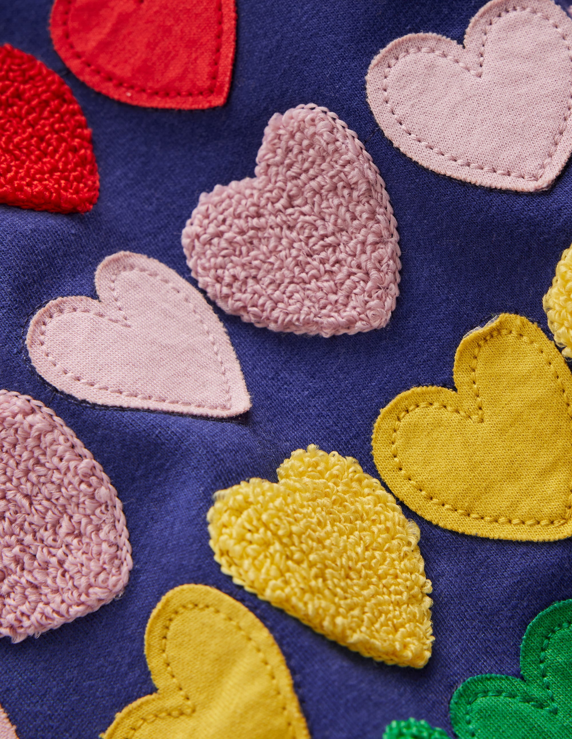 Fun Relaxed T-shirt-Twilight Rainbow Hearts - Image 3
