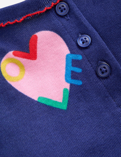 Snug Henley Pyjamas-Starboard Blue Love Hearts-3