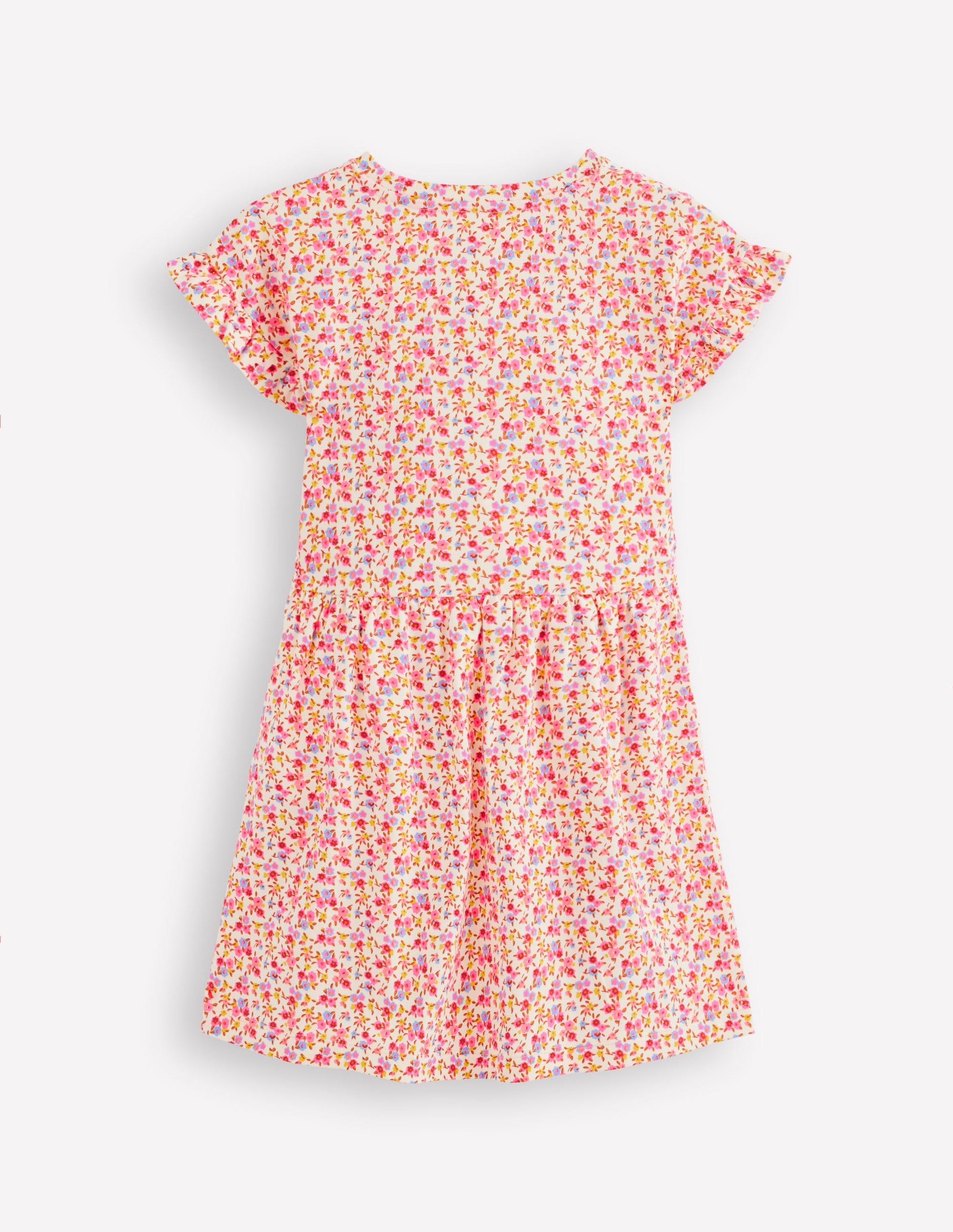 Jersey T-Shirt Dress-Ditsy Floral-2
