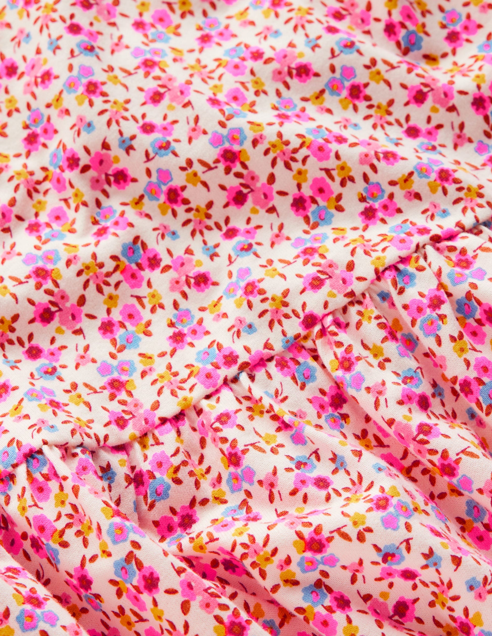 Jersey T-Shirt Dress-Ditsy Floral-3