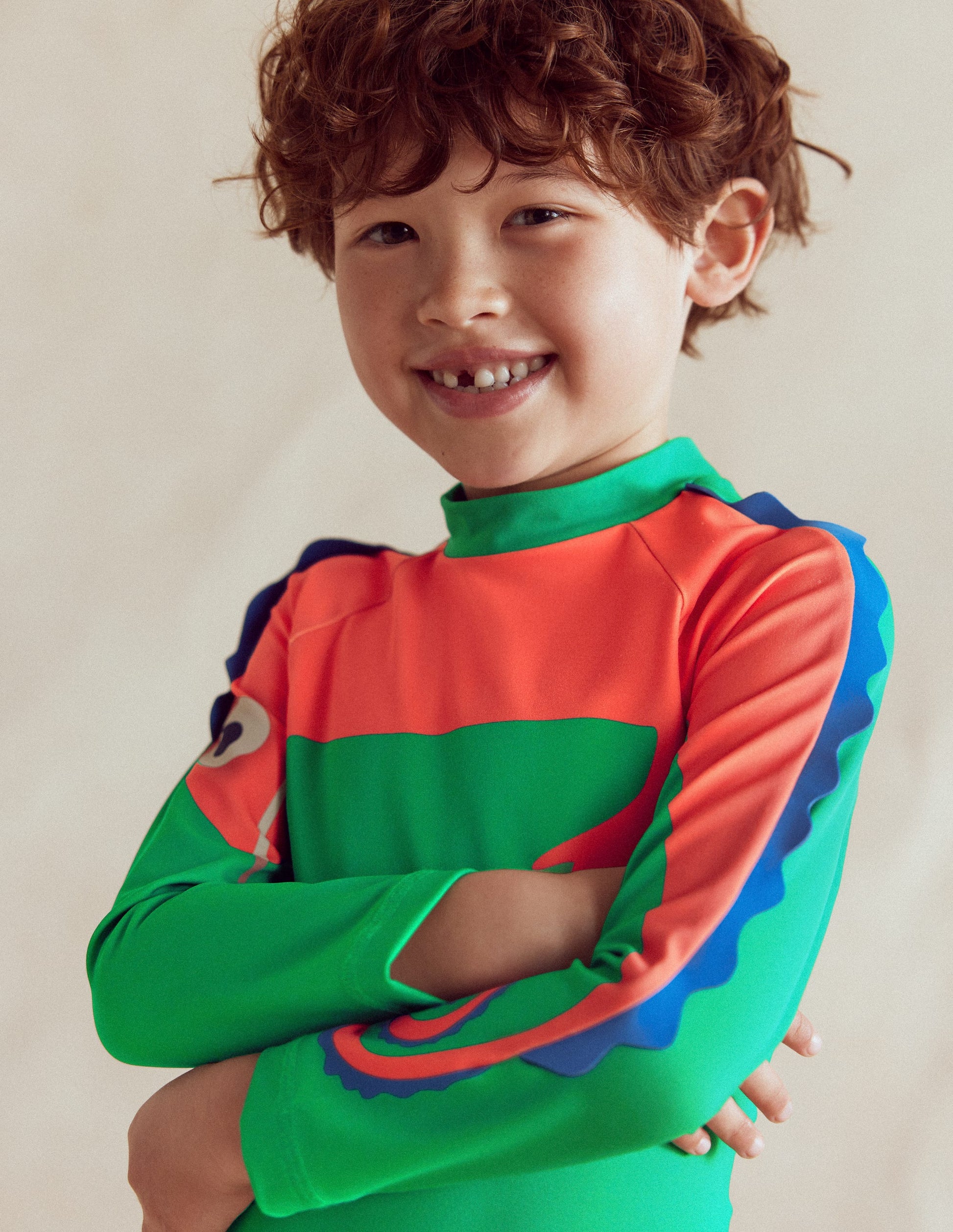 Sun Safe Fun Rash Vest-Shady Green Chameleon-3