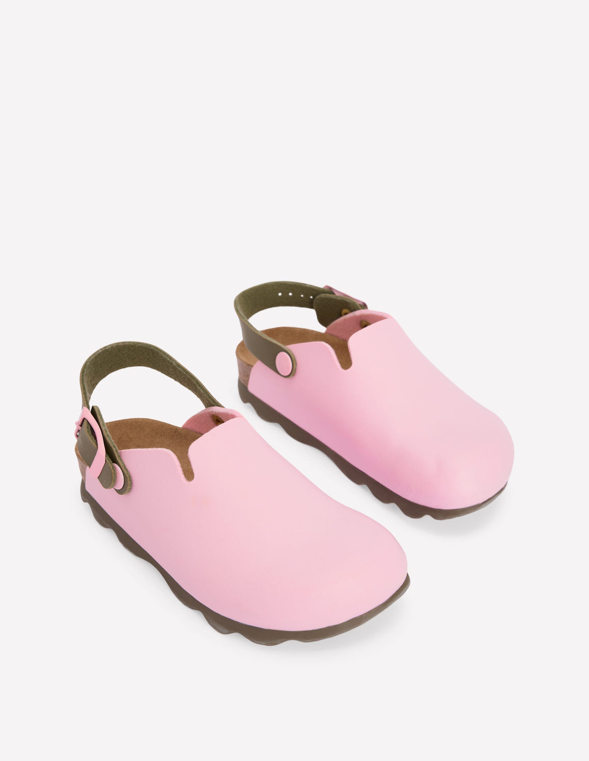 Colourblock Clogs-SEA PINK/ COMFREY - Image 2