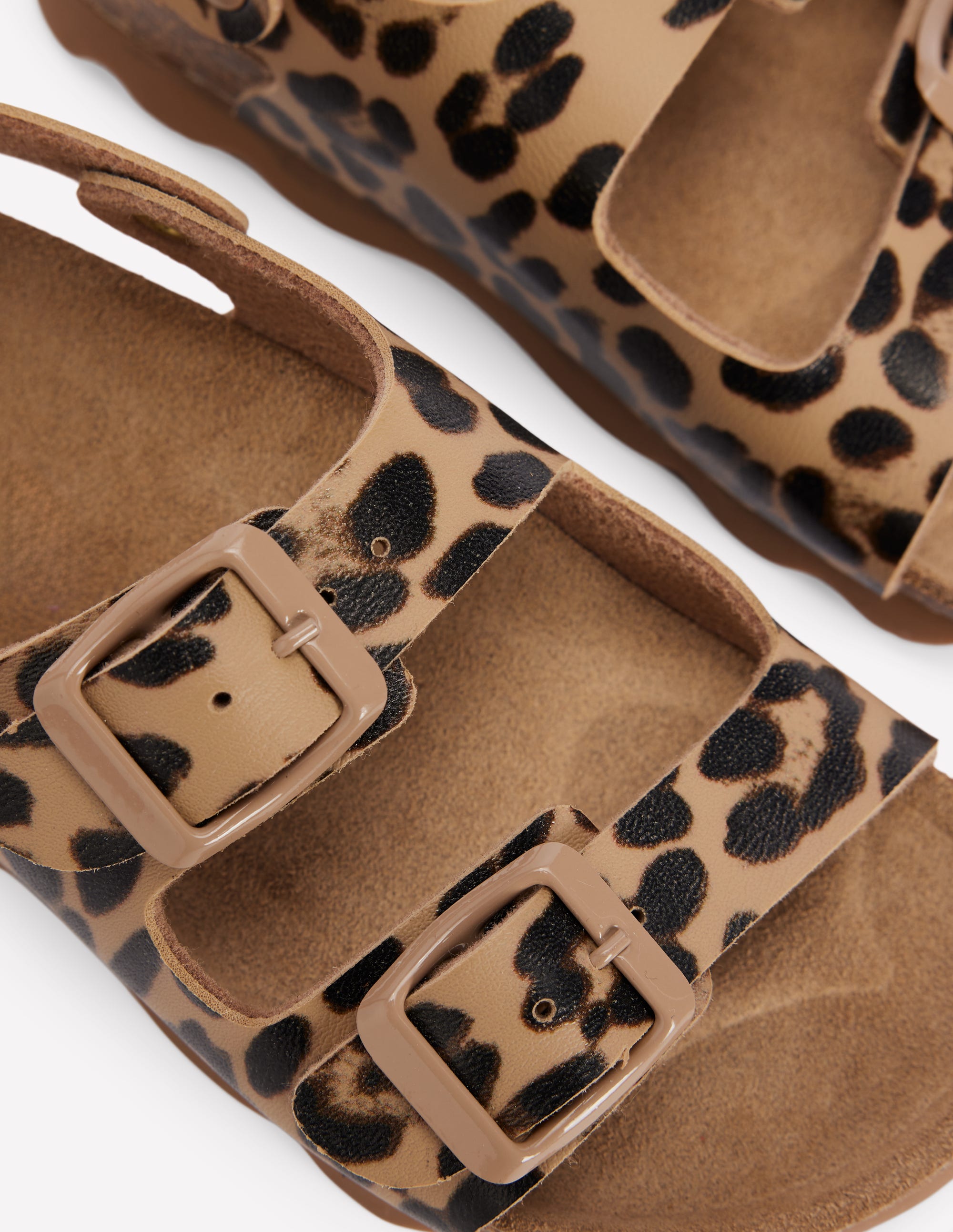 Colourblock Sandals-Leopard - Image 3