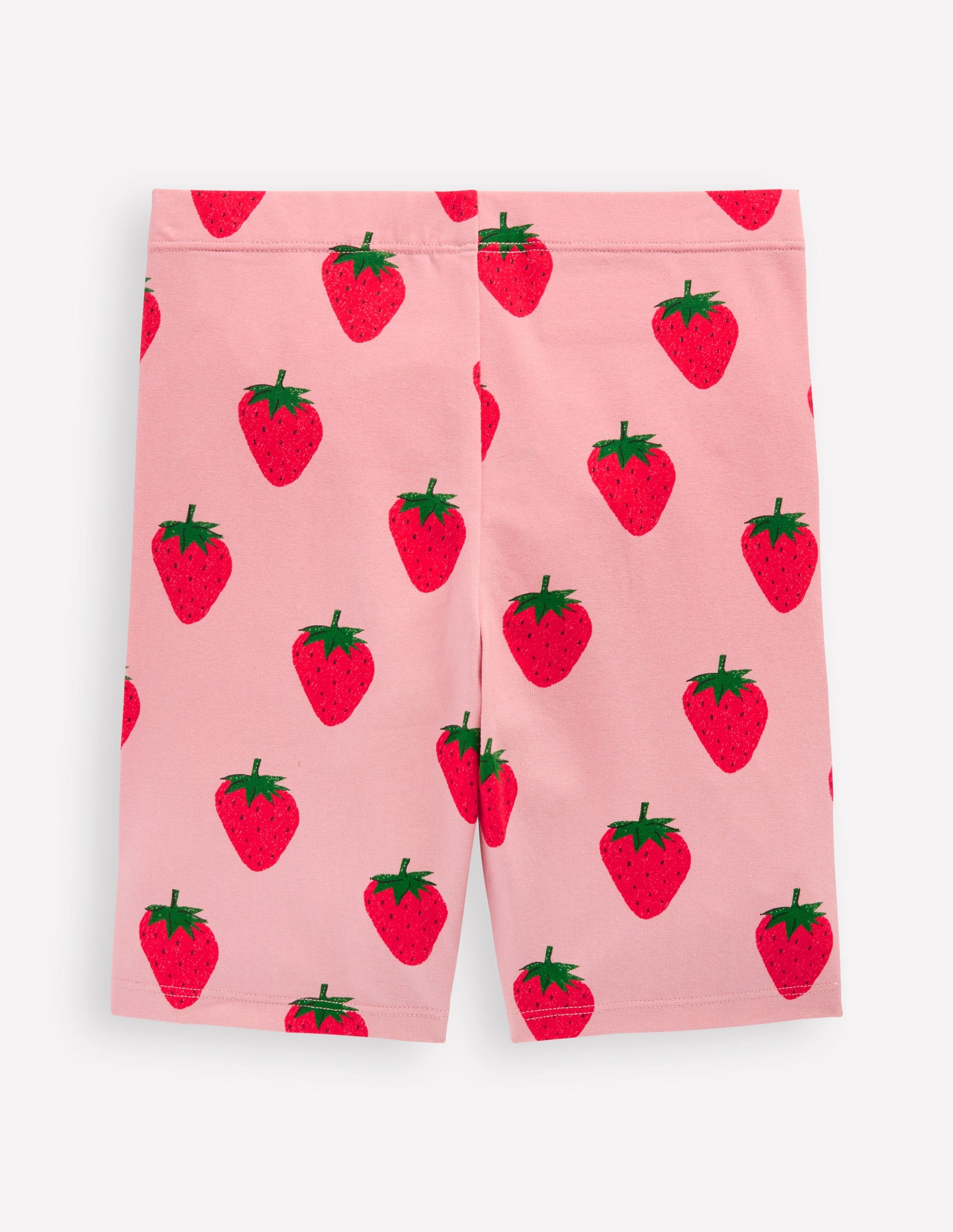 Cycling Shorts-Pink Strawberries-2