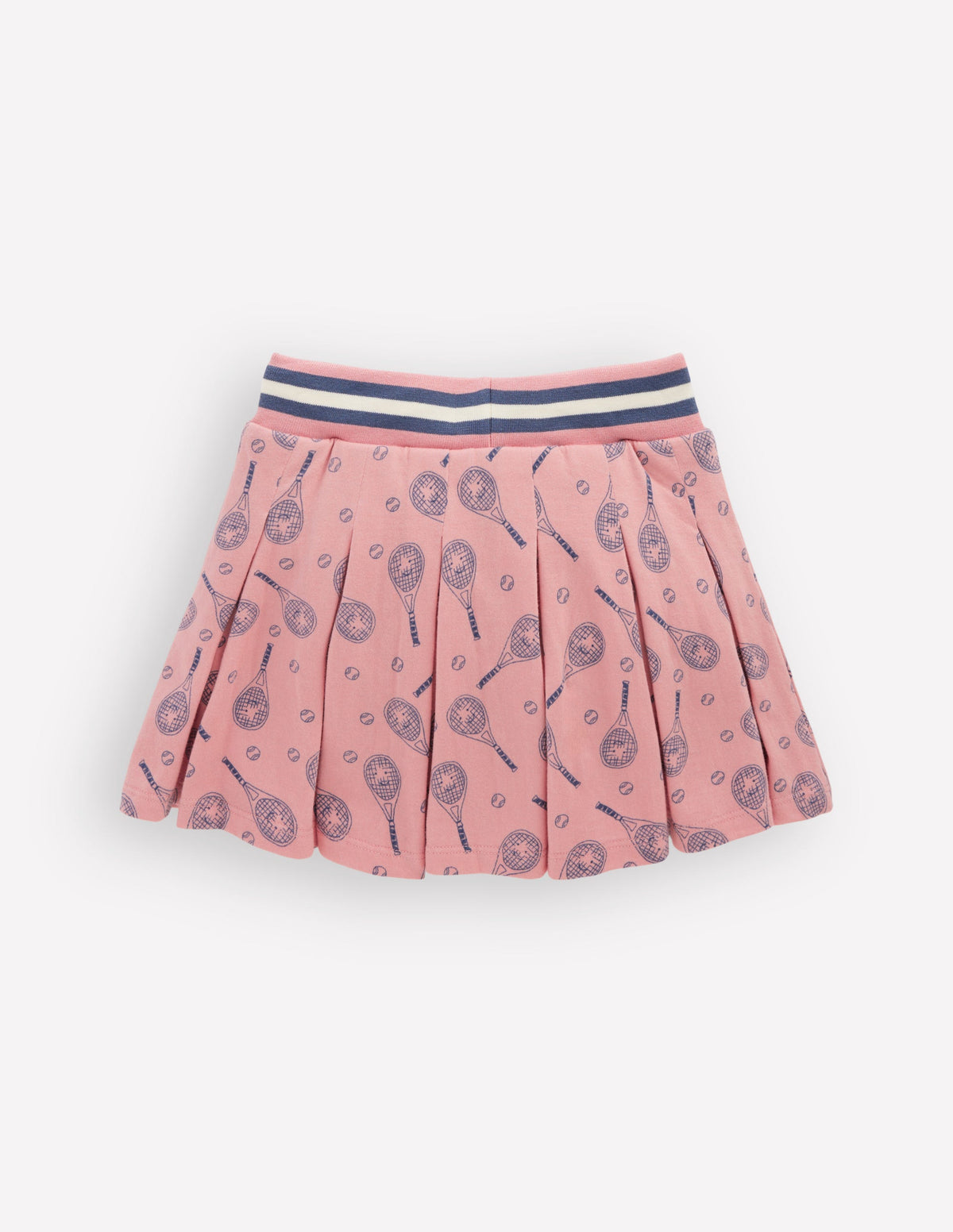 Pleated Jersey Skort-Pink Tennis - Image 2