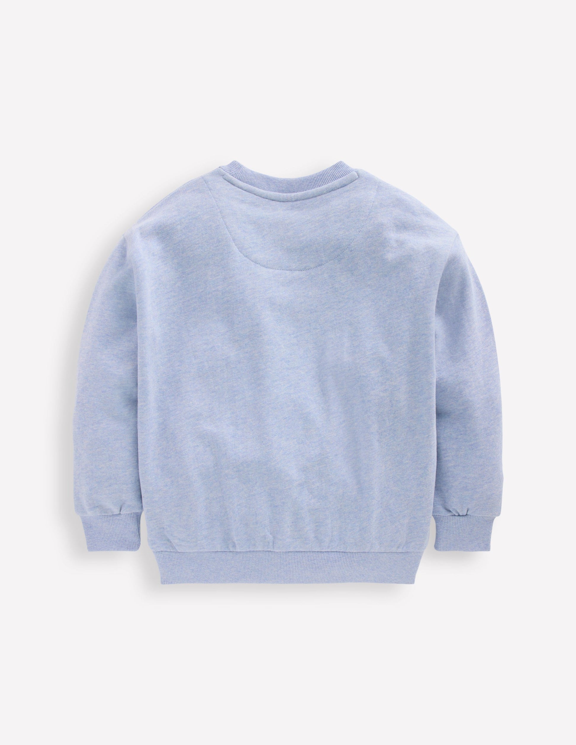 Bobbie Appliqué Sweatshirt-Blue Embroidered-3