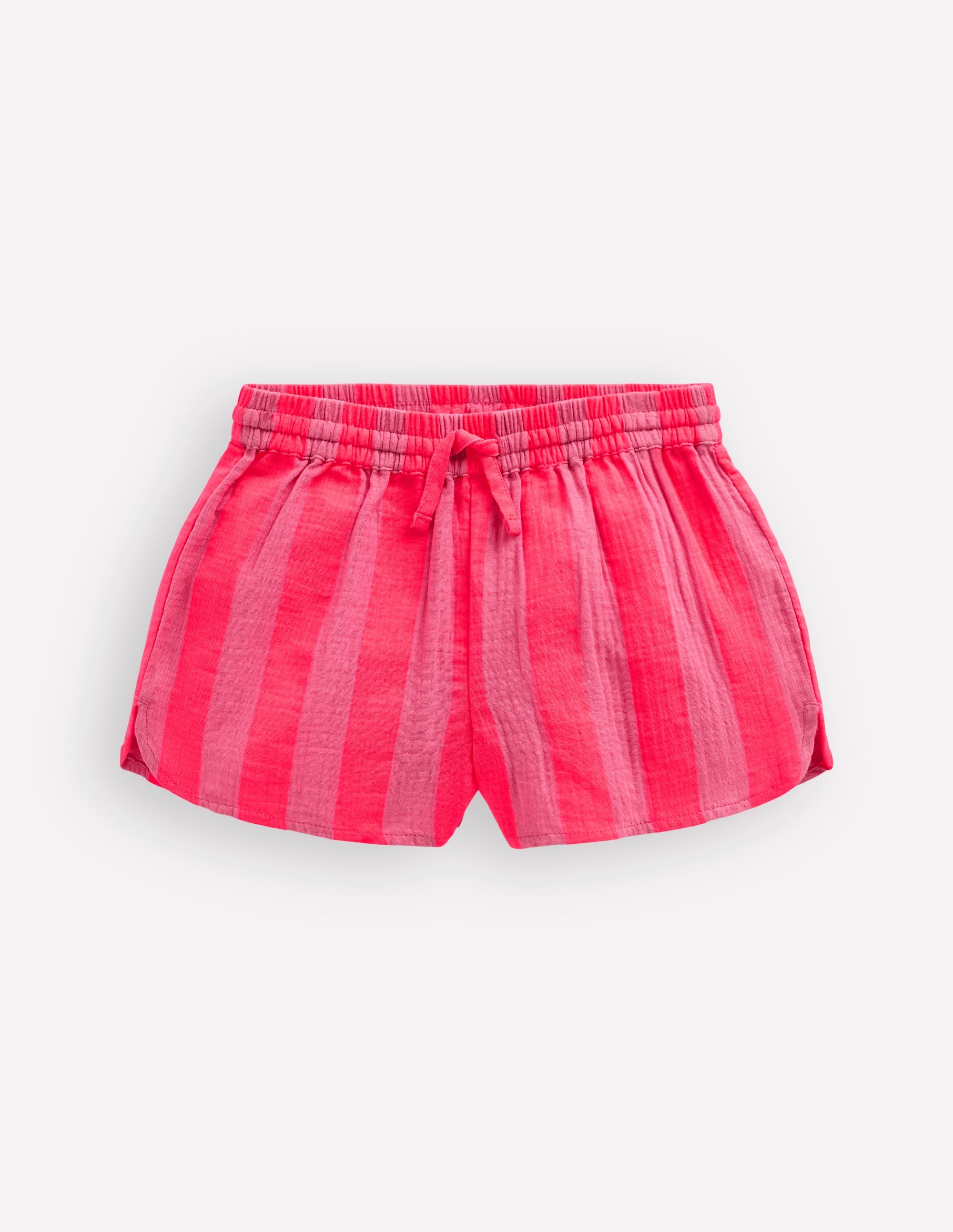 Pull-on Woven Shorts-Formica Pink Stripe - Image 1