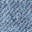 Frill Waist Shorts-Light Wash Denim
