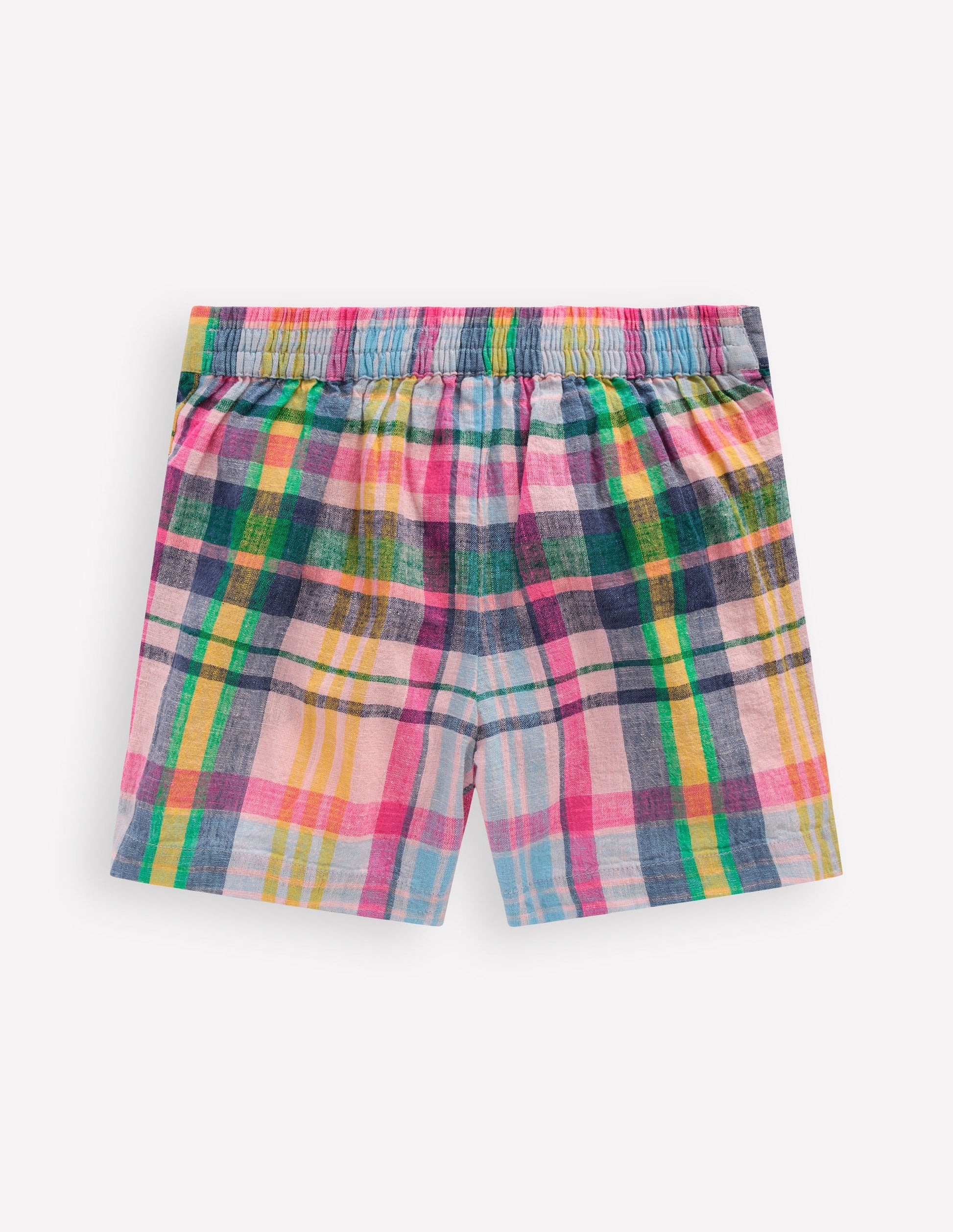 Wrap Woven Skort-Multi-3