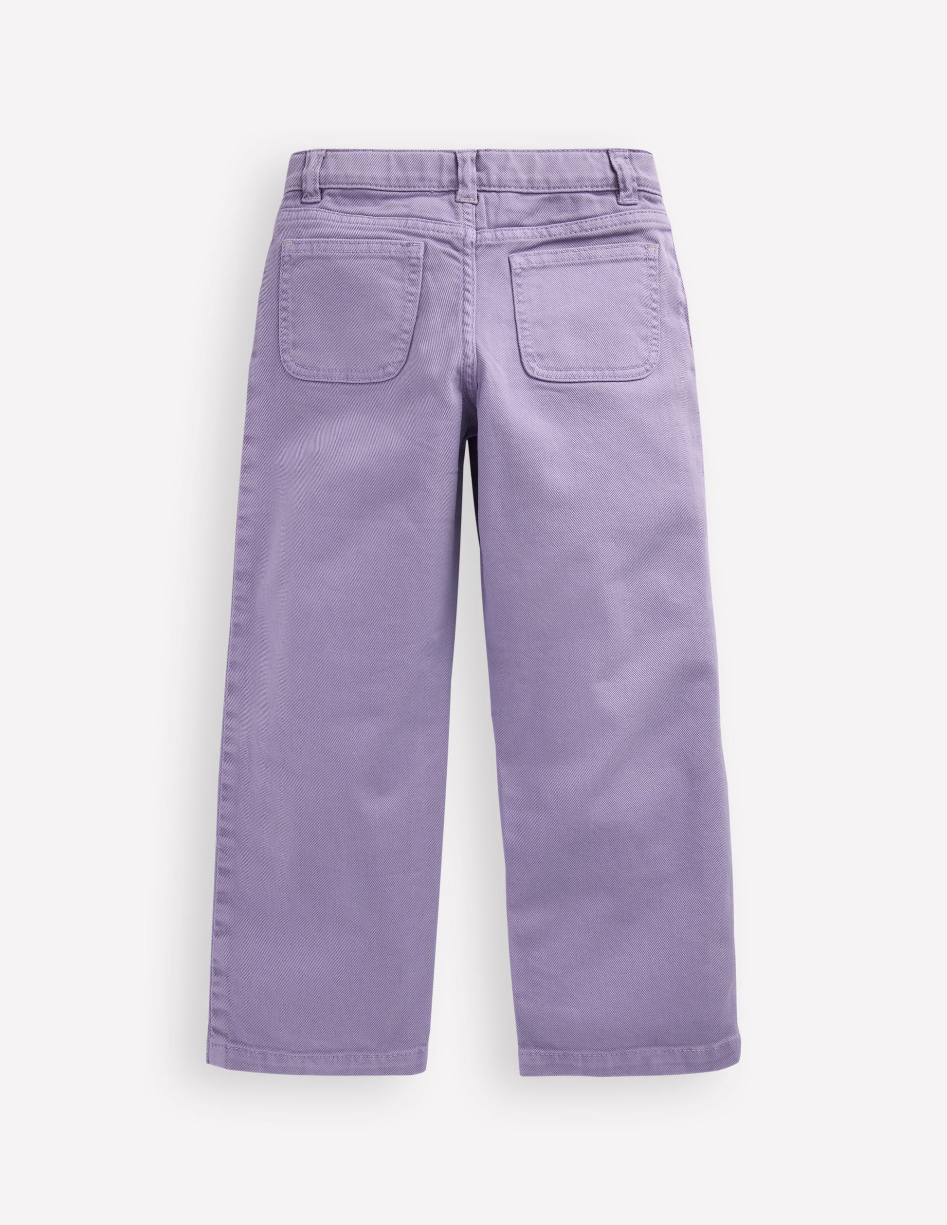 Patch Pocket Straight Jeans-Parma Violet Purple-2