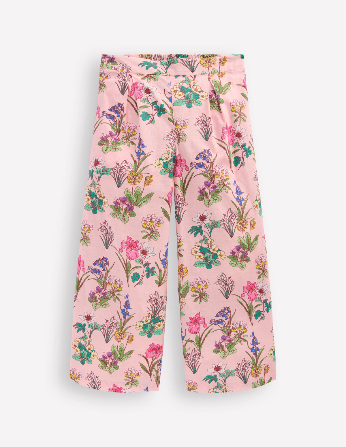 Occasion Trousers-Pink Floral - Image 1
