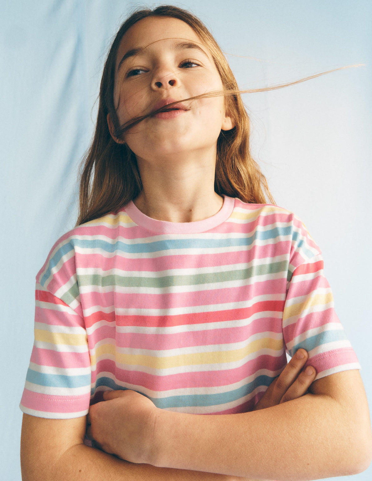 Easy Breton T-shirt-Multi Stripe - Image 4