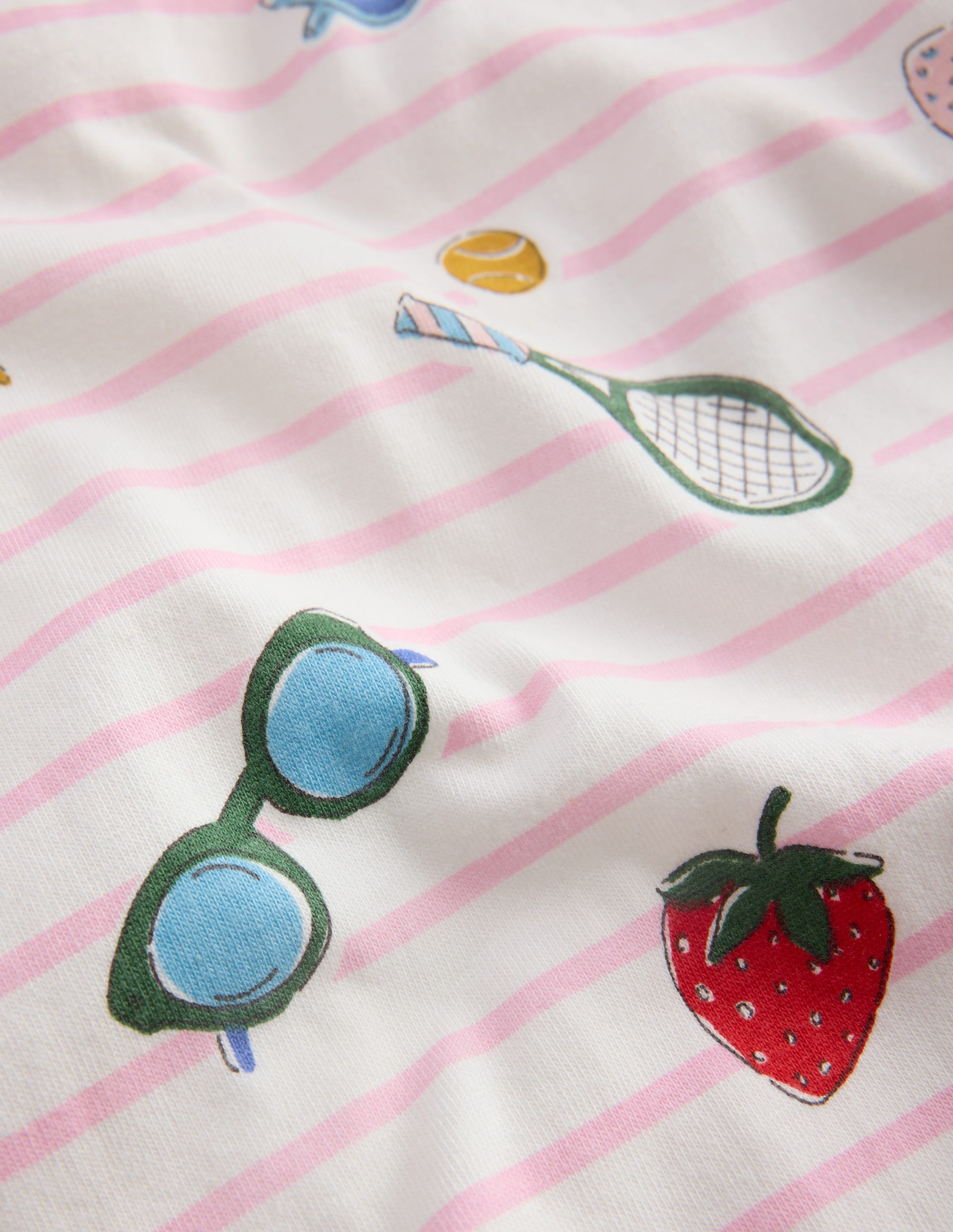 Easy Breton T-shirt-Spring Blossom Pink Holiday - Image 3